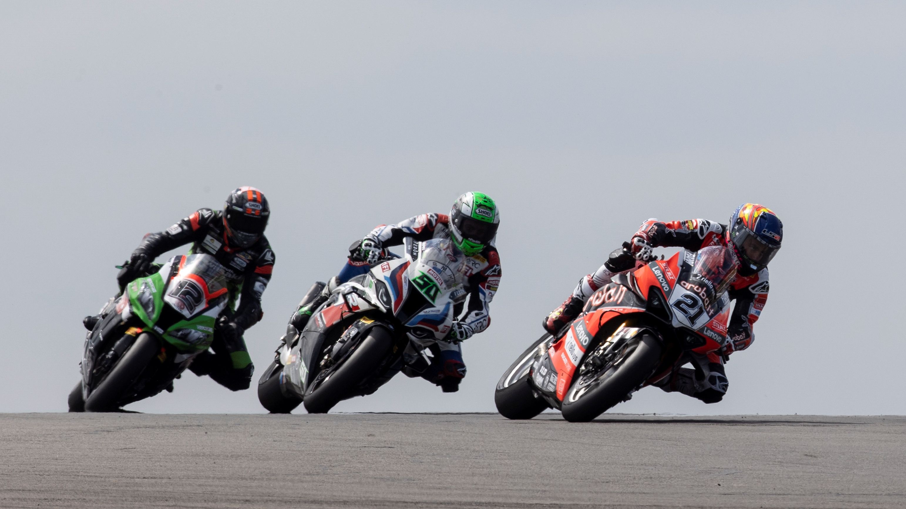 Michael Rinaldi, Eugene Laverty y Luke Mossey
