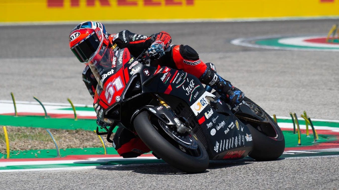 Michele Pirro en el CIV Superbike 2021