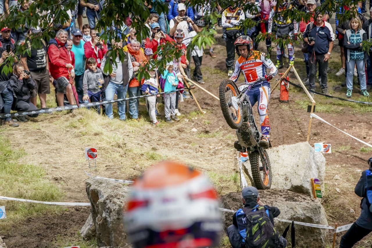CAMPEONATO DEL MUNDO TRIAL GP. CHARADE, FRANCIA