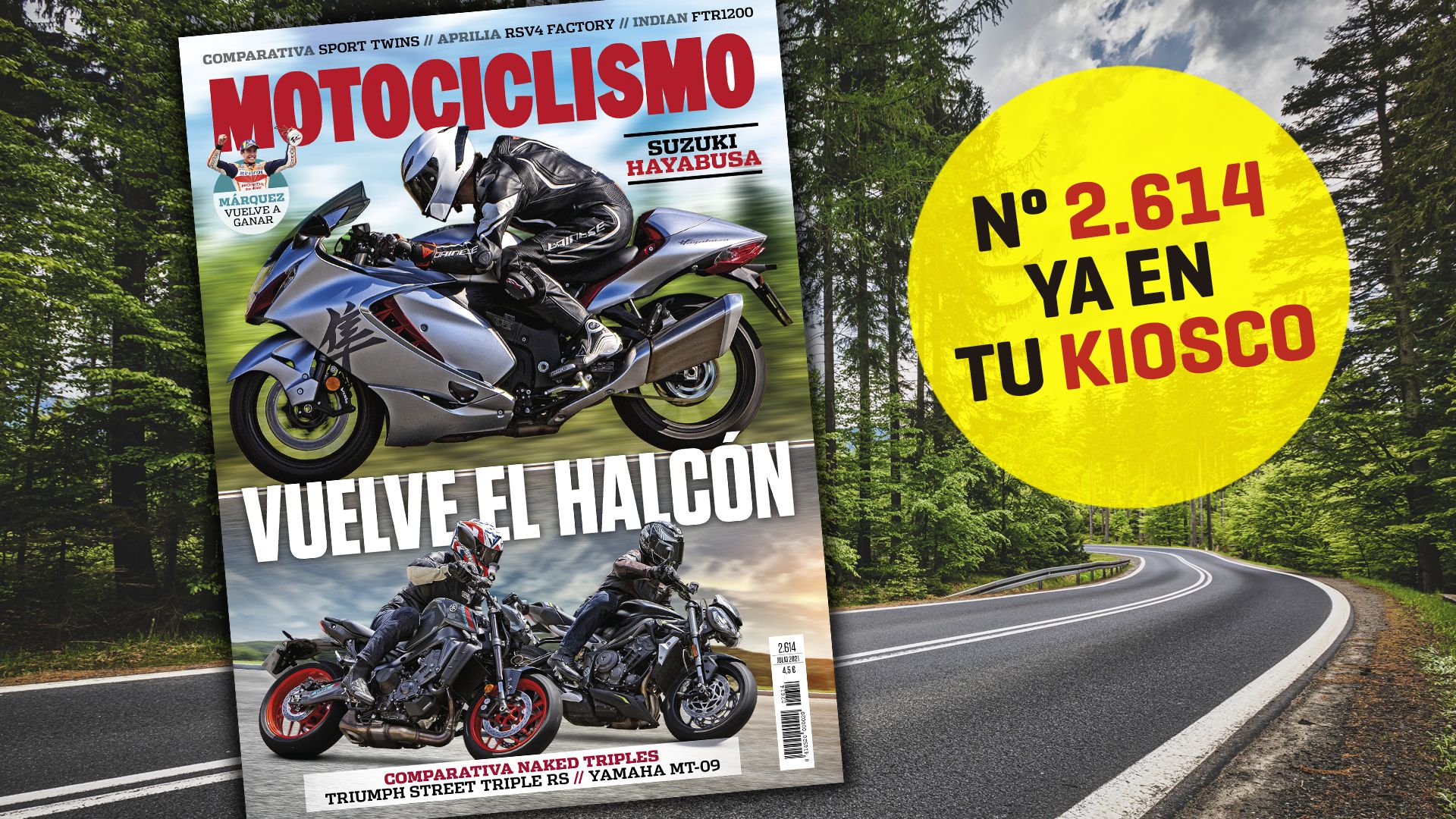 MOTOCICLISMO 2614: Vuelve el Halcón y el Rey de MotoGP