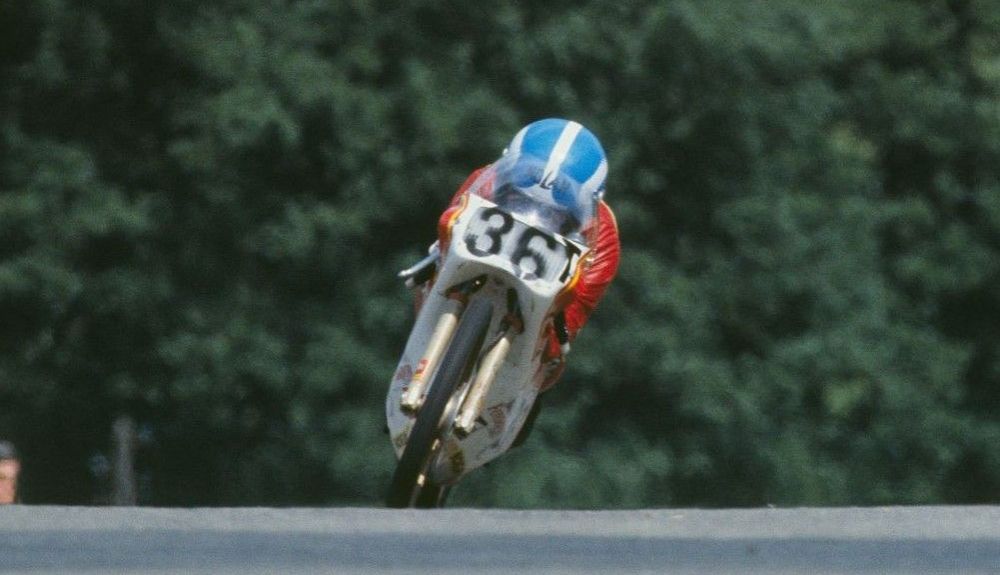 Ricardo Tormo en la Bultaco de 1978, con la que fue campeón. Fuente: Gold & Goose Ricardo Tormo en la Bultaco de 1978, con la que fue campeón. Fuente: Gold & Goose