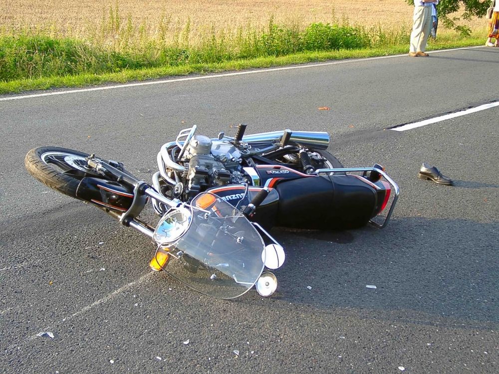 Accidente de moto, para el cual es bueno contar con un seguro de moto. Fuente: iStock /satori13 Accidente de moto, para el cual es bueno contar con un seguro de moto. Fuente: iStock /satori13
