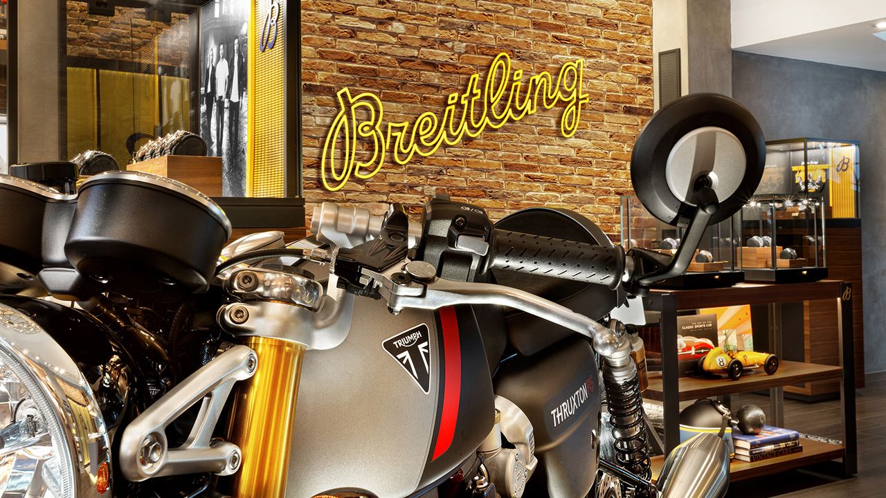 Triumph y Breitling sincronizan su ritmo.