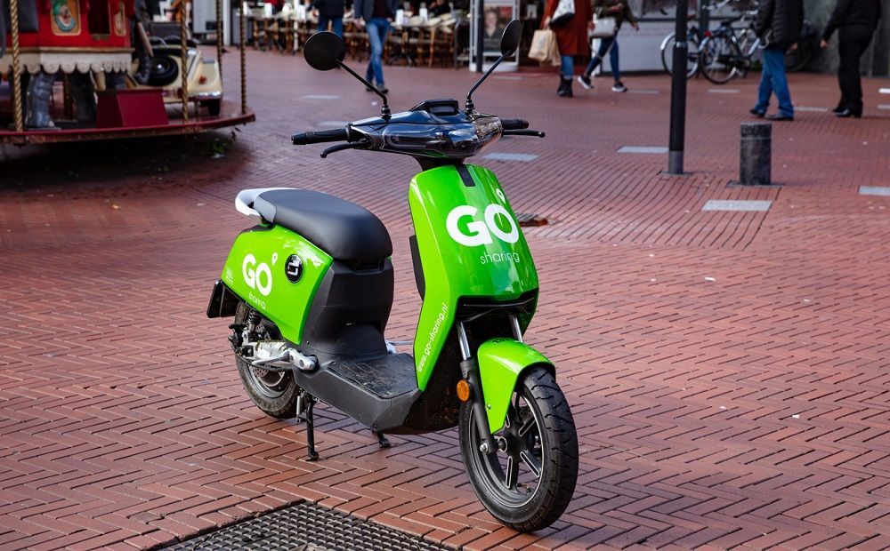 Scooter eléctrico. Fuente: iStock/Rawf8.