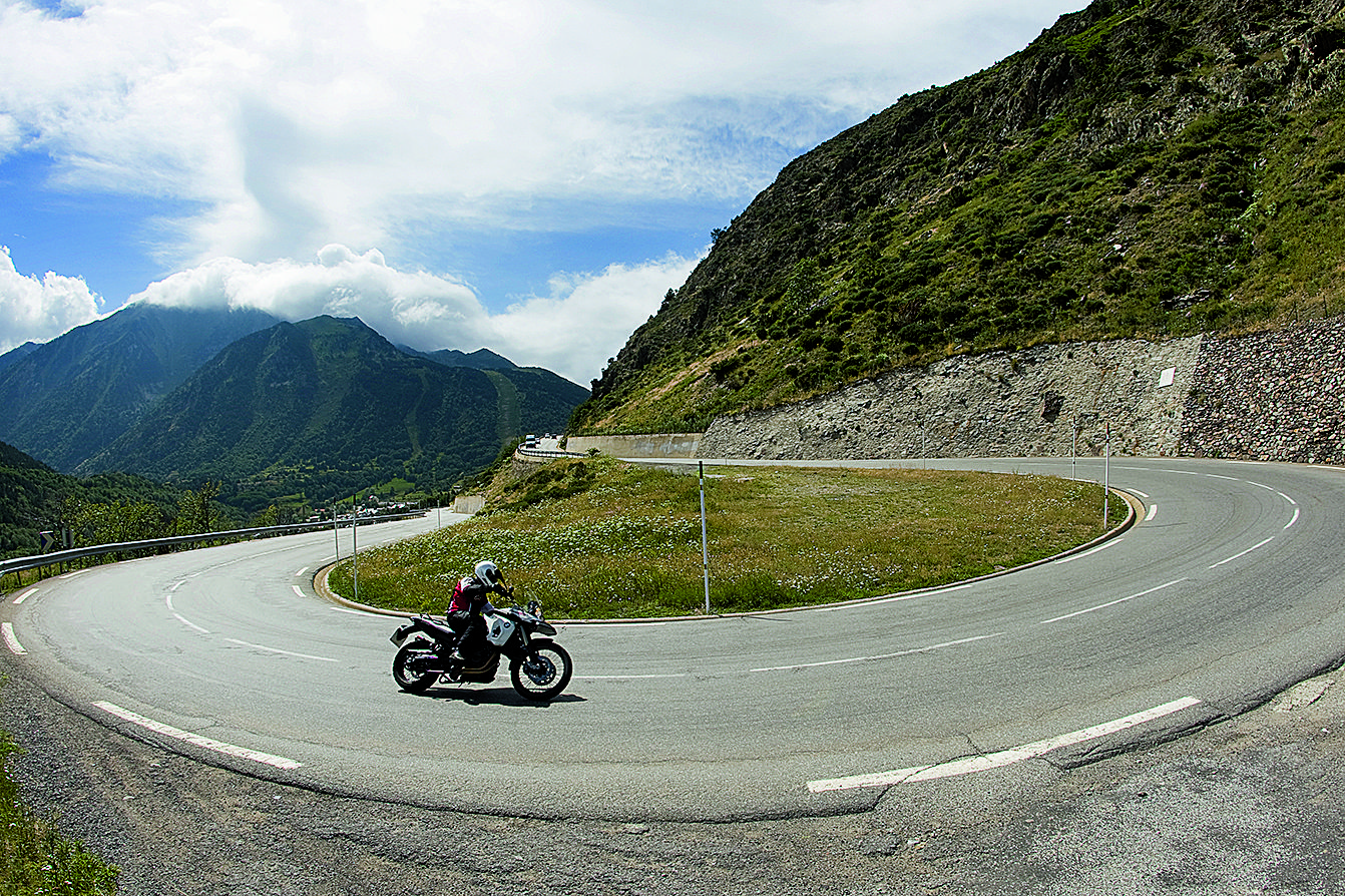 Andorra en moto.