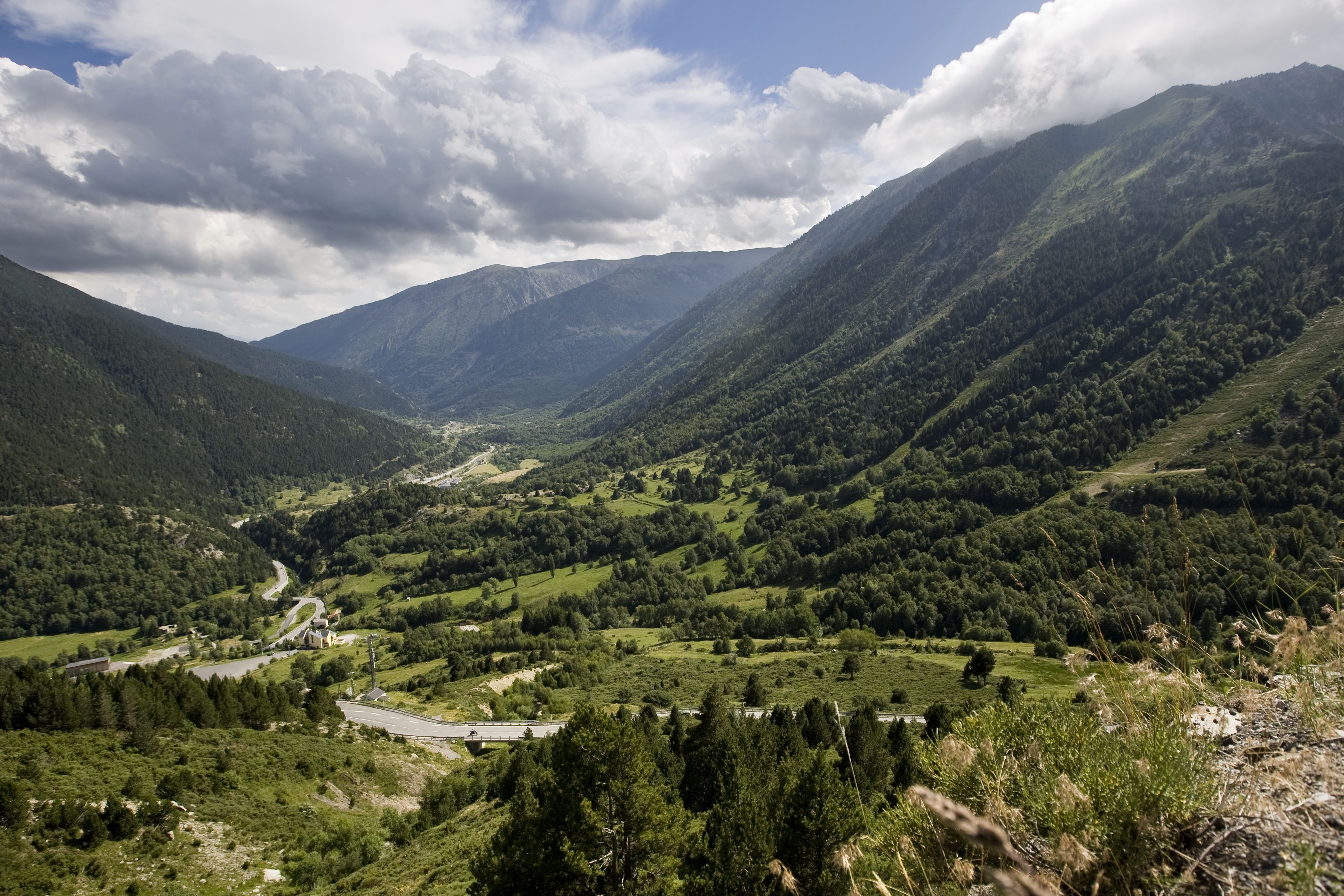 Ruta en moto por Andorra.