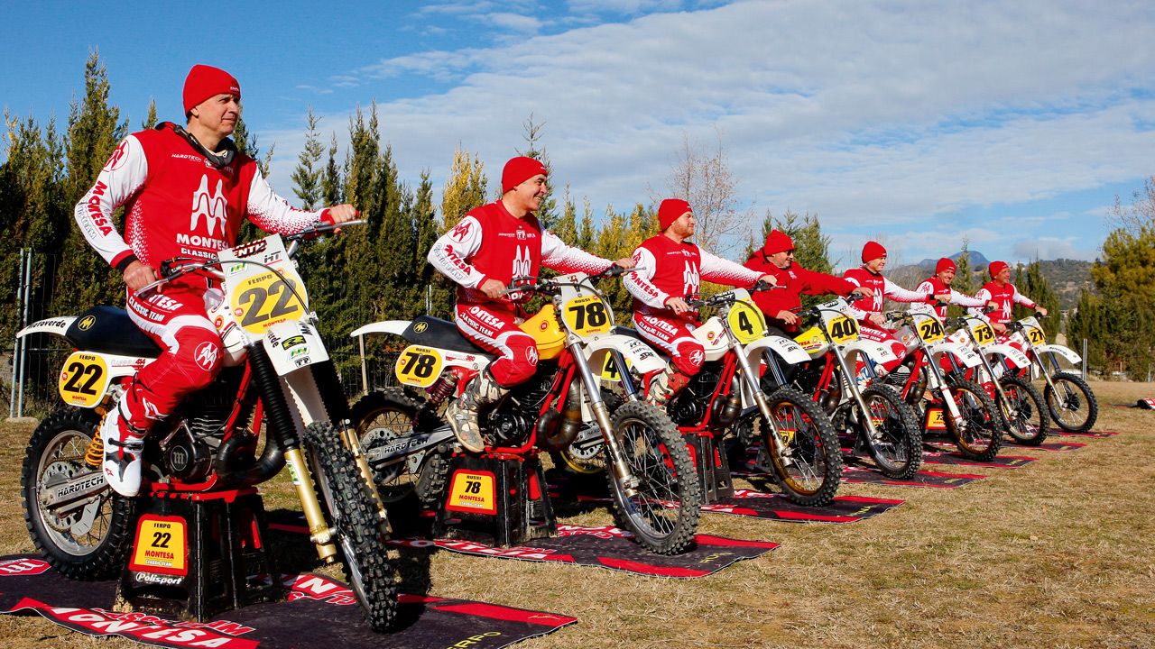 Montesa Cappra Classic Team.