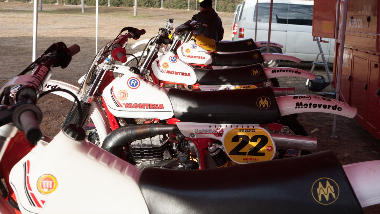 Montesa Cappra Classic Team.