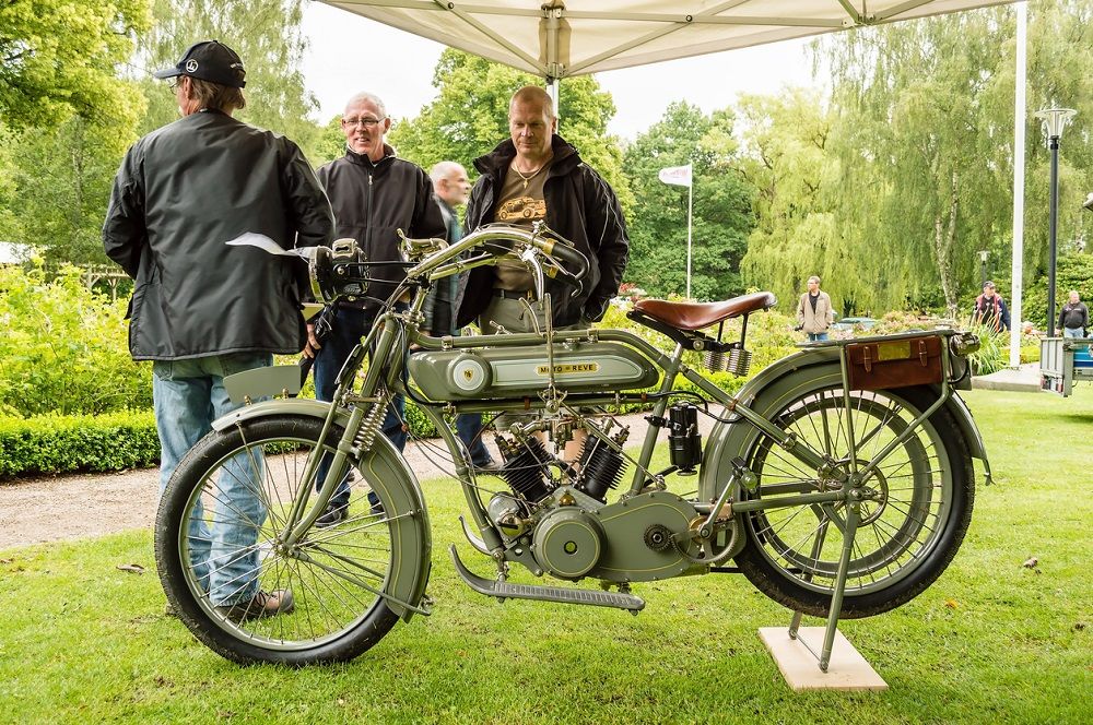Husqvarna 75 del año 1914. Fuente: iStock/Reimphoto.