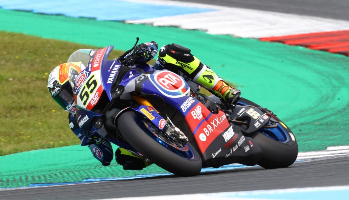 Andrea Locatelli ha perdido por sanción el que iba a ser su primer podio en Superbike Andrea Locatelli ha perdido por sanción el que iba a ser su primer podio en Superbike