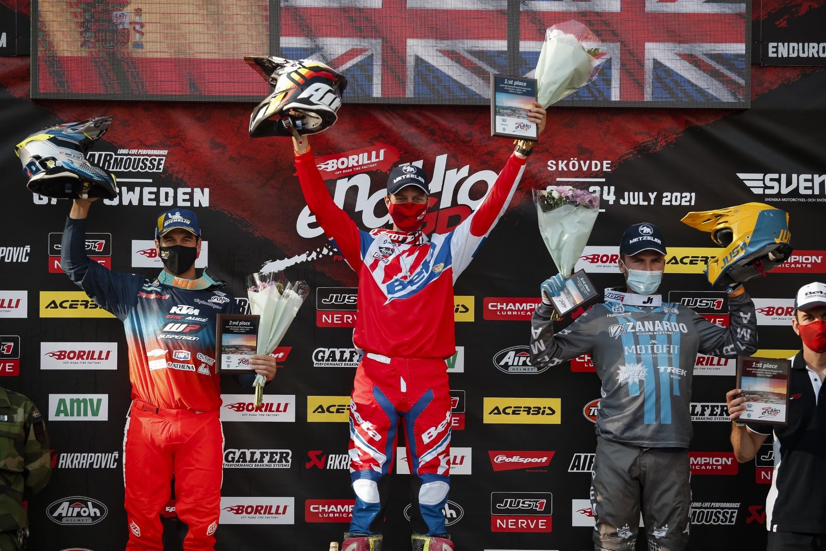 podium e3 EnduroGP Sweden 