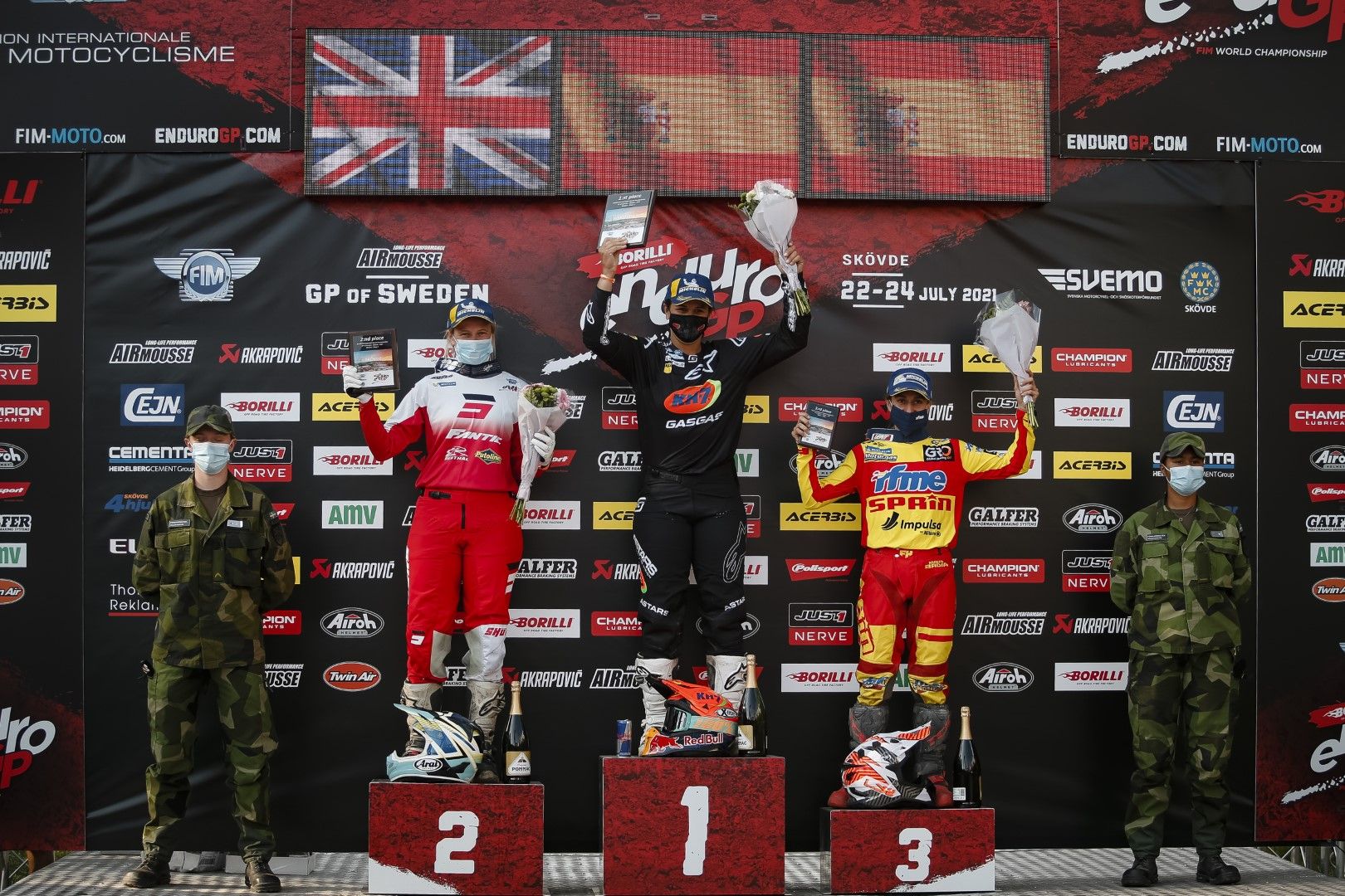 podium ew EnduroGP Sweden 