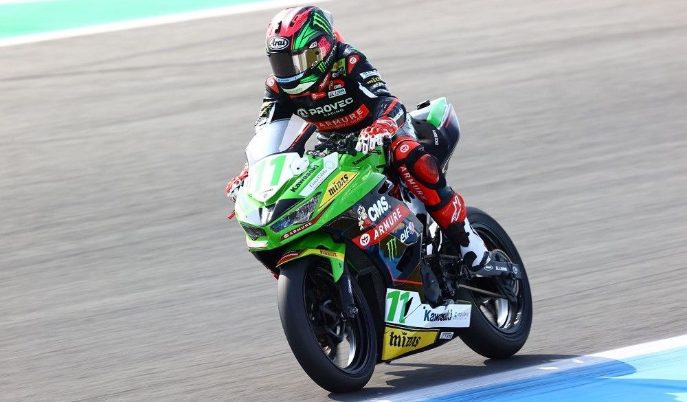 Ana Carrasco en el Campeonato Mundial de Supersport 300. Fuente: Gold & Goose