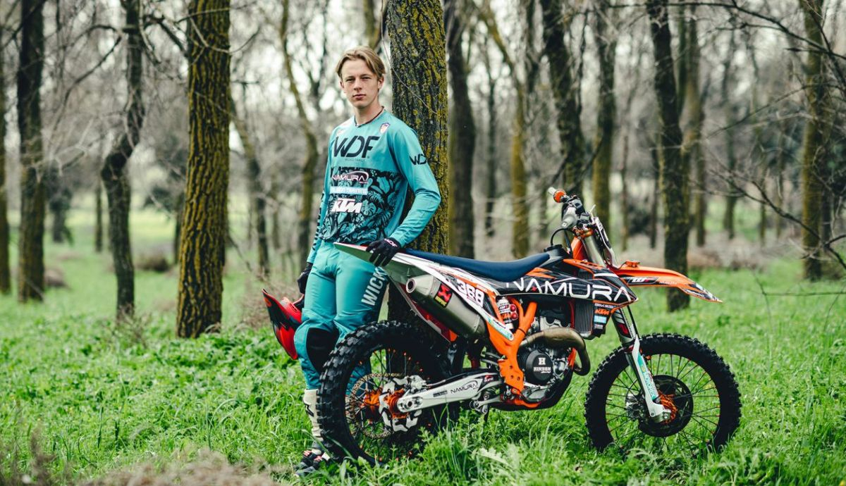 KTM 250 SXF Namura de Samuel Nilsson KTM 250 SXF Namura de Samuel Nilsson