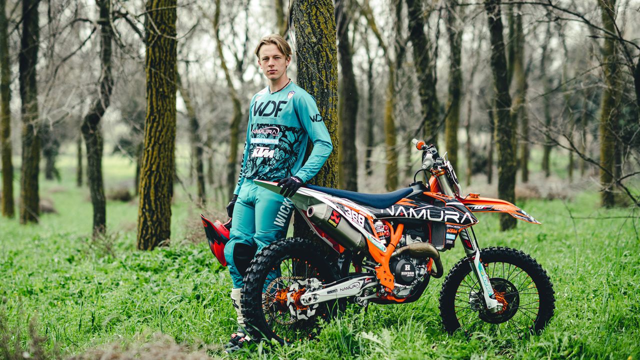KTM 250 SXF Namura de Samuel Nilsson.