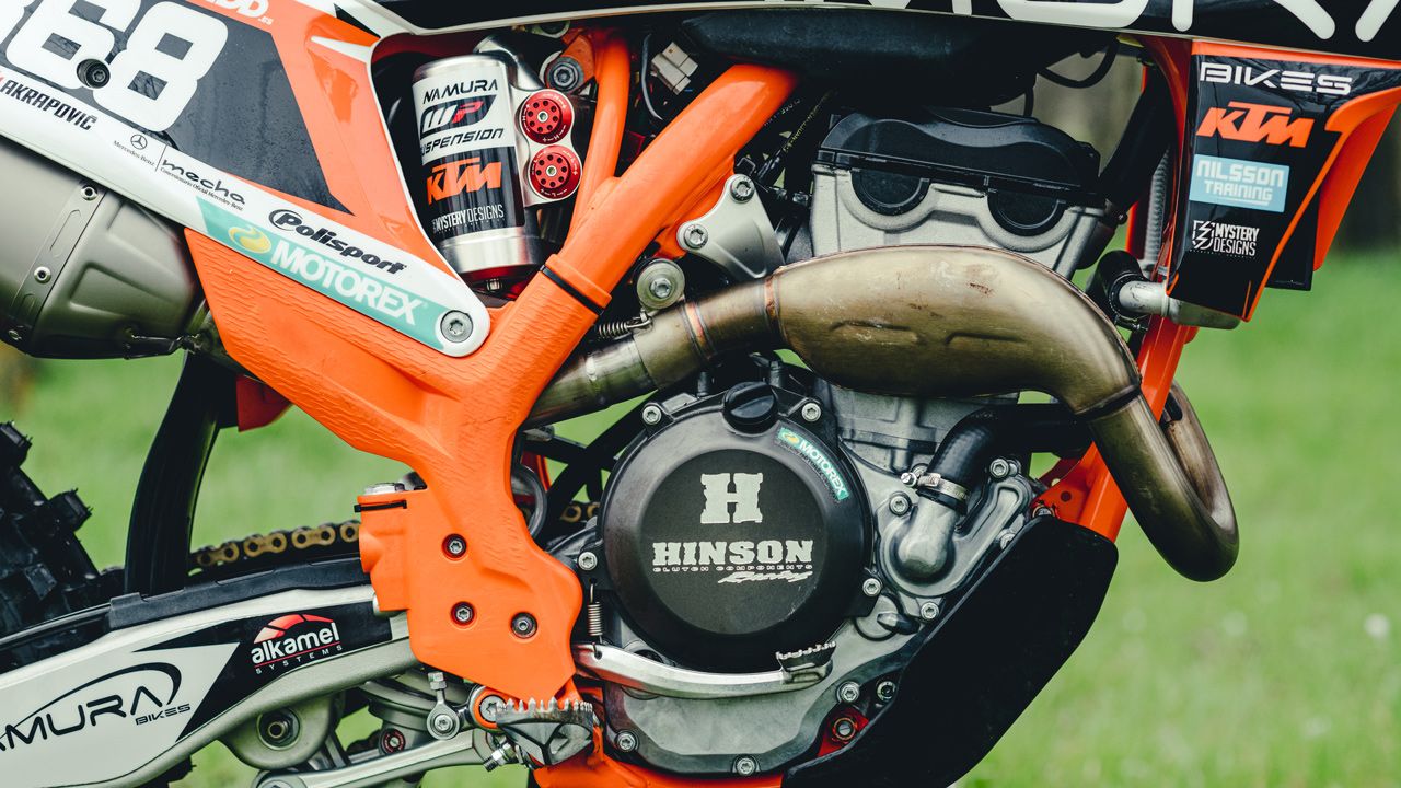 KTM 250 SXF Namura de Samuel Nilsson.