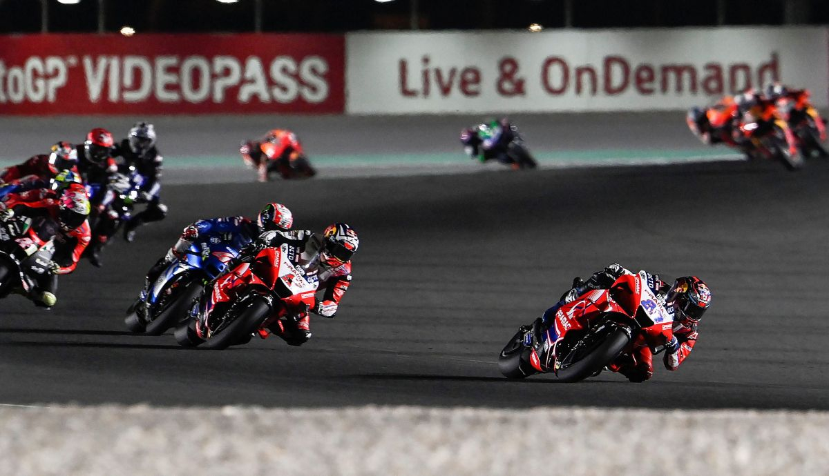 Jorge Martín lidero en Losail y acabó tercero Jorge Martín lidero en Losail y acabó tercero