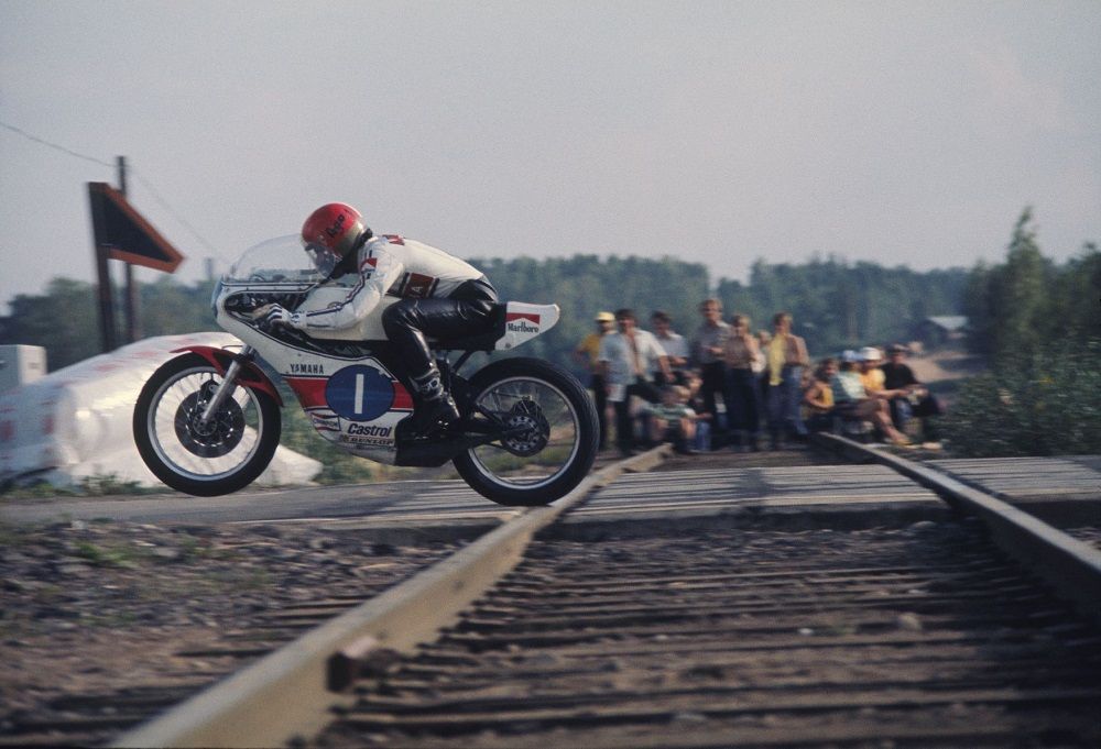 Giacomo Agostini en el circuito de Imatra. Fuente: Gold & Goose