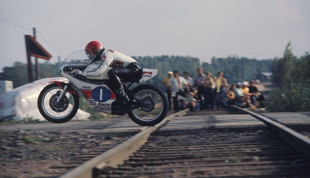 Giacomo Agostini en el circuito de Imatra. Fuente: Gold & Goose Giacomo Agostini en el circuito de Imatra. Fuente: Gold & Goose