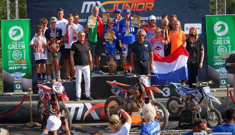PODIUM TEAMS 3 MOTOCROSS JUNIOR 06 GRE 2021 PODIUM TEAMS 3 MOTOCROSS JUNIOR 06 GRE 2021