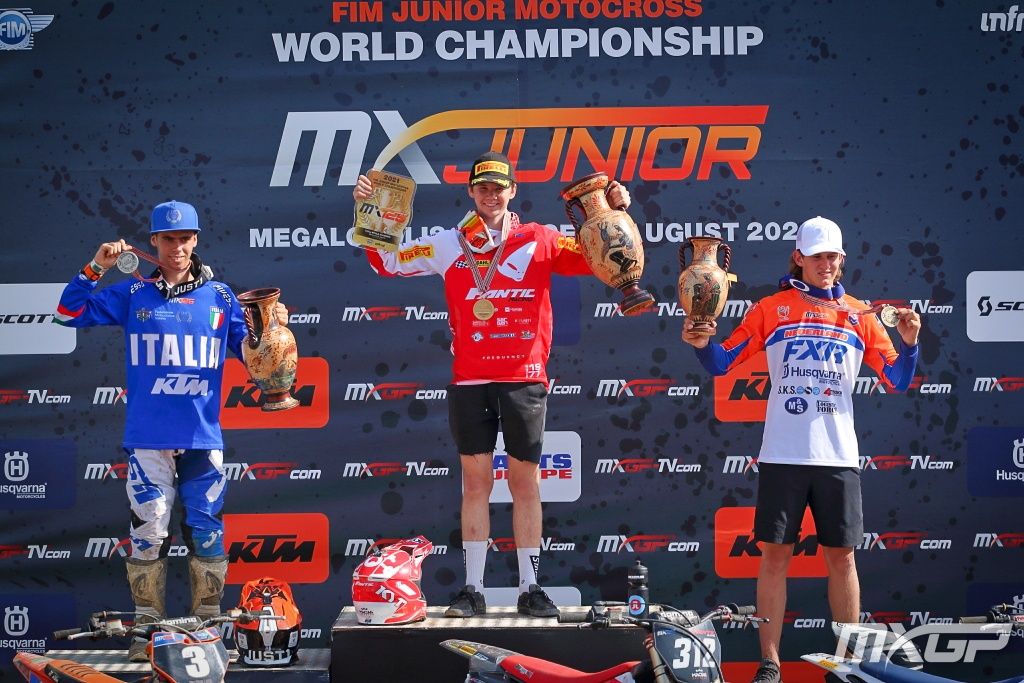 PODIUM 125 MOTOCROSS JUNIOR 06 GRE 2021