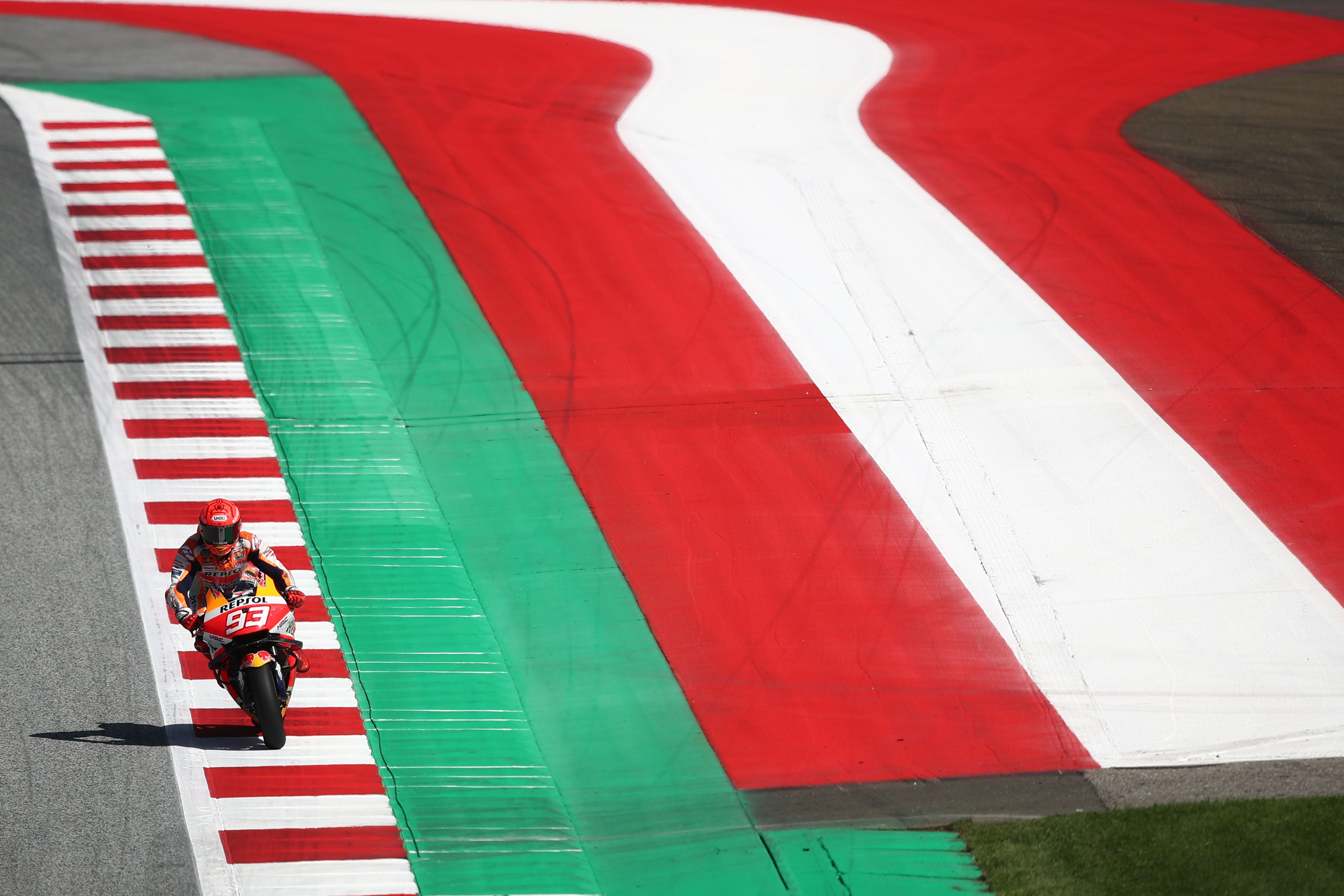 Marc Márquez: “Pese a la caída, hoy no se podía hacer la pole”
