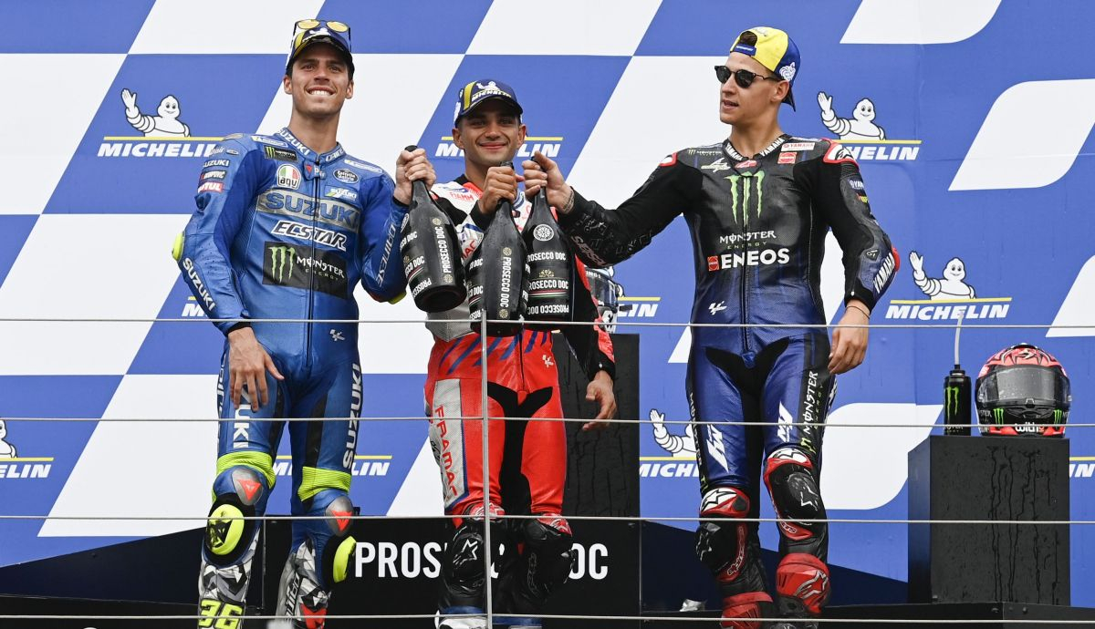 podio motogp estiria podio motogp estiria
