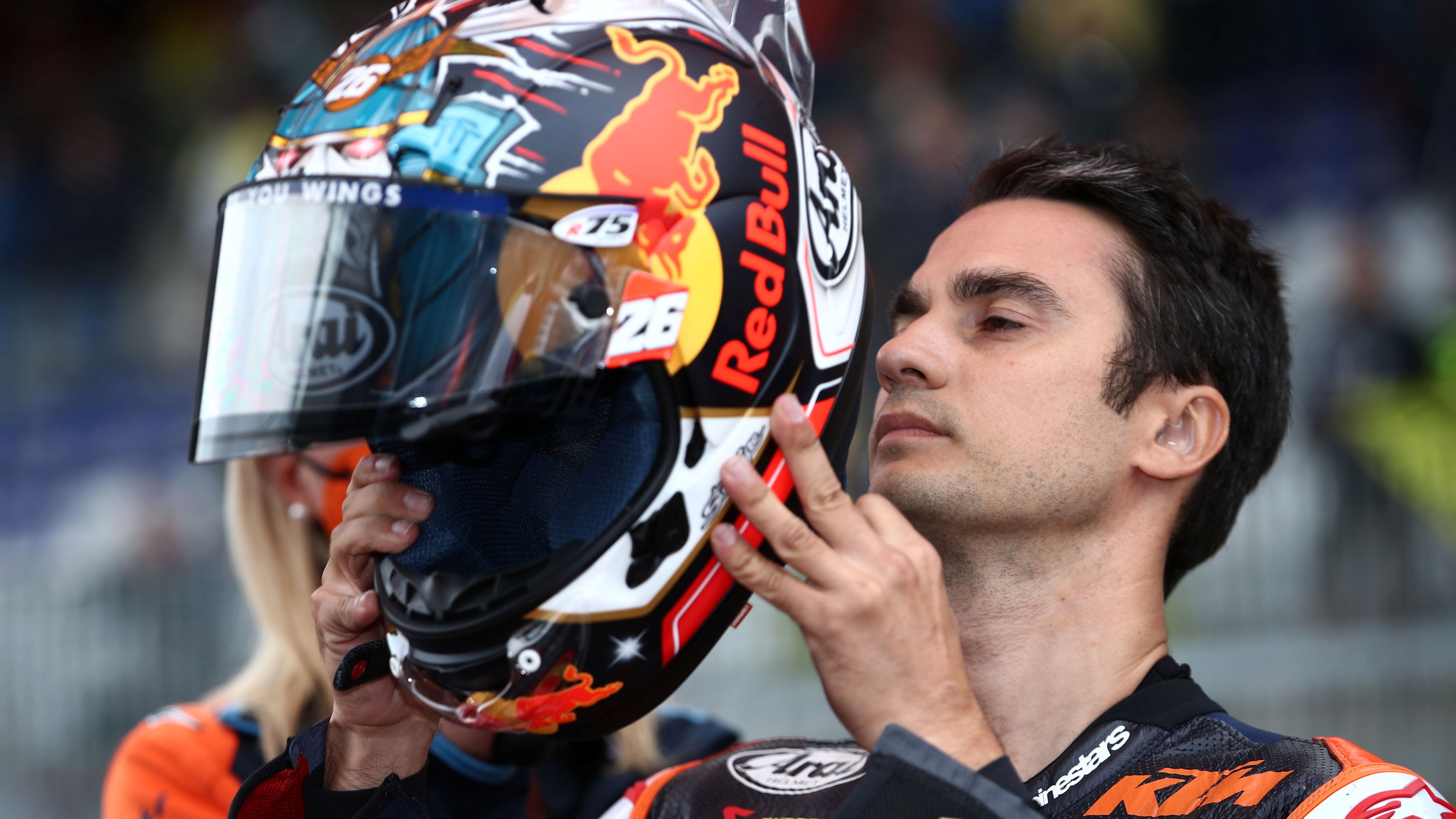 Dani Pedrosa a punto de salir a su primera carrera en casi tres años