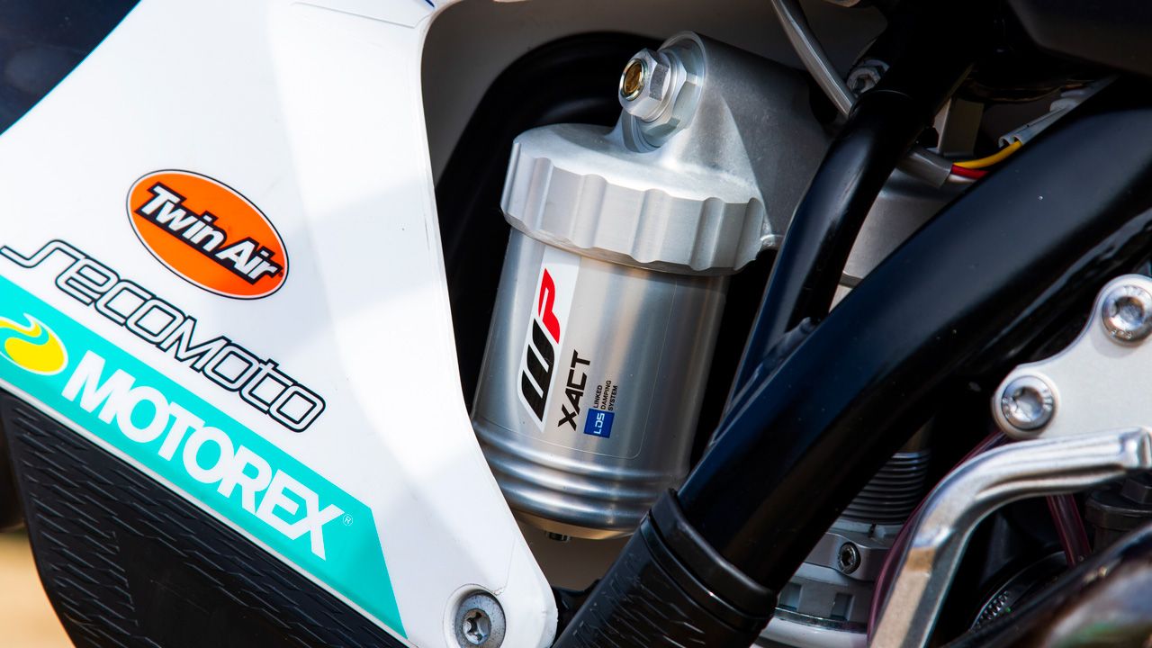 KTM 125 SX E SMR Manu Gómez.