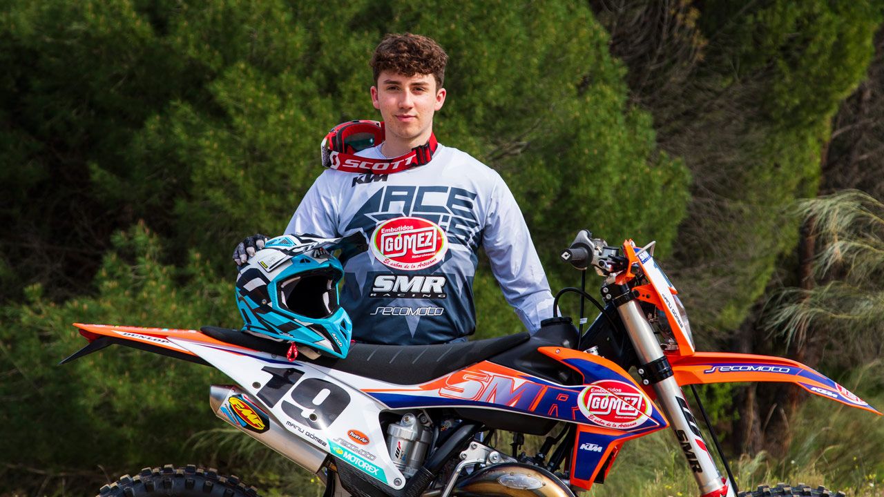 KTM 125 SX E SMR Manu Gómez.