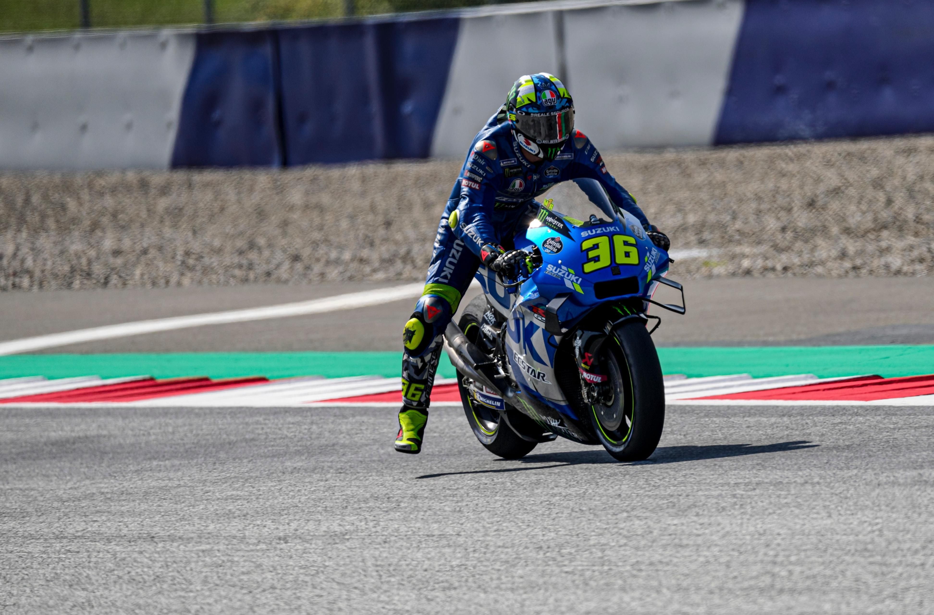 Joan Mir, segundo en Austria pese a “un día complicado en lo técnico”
