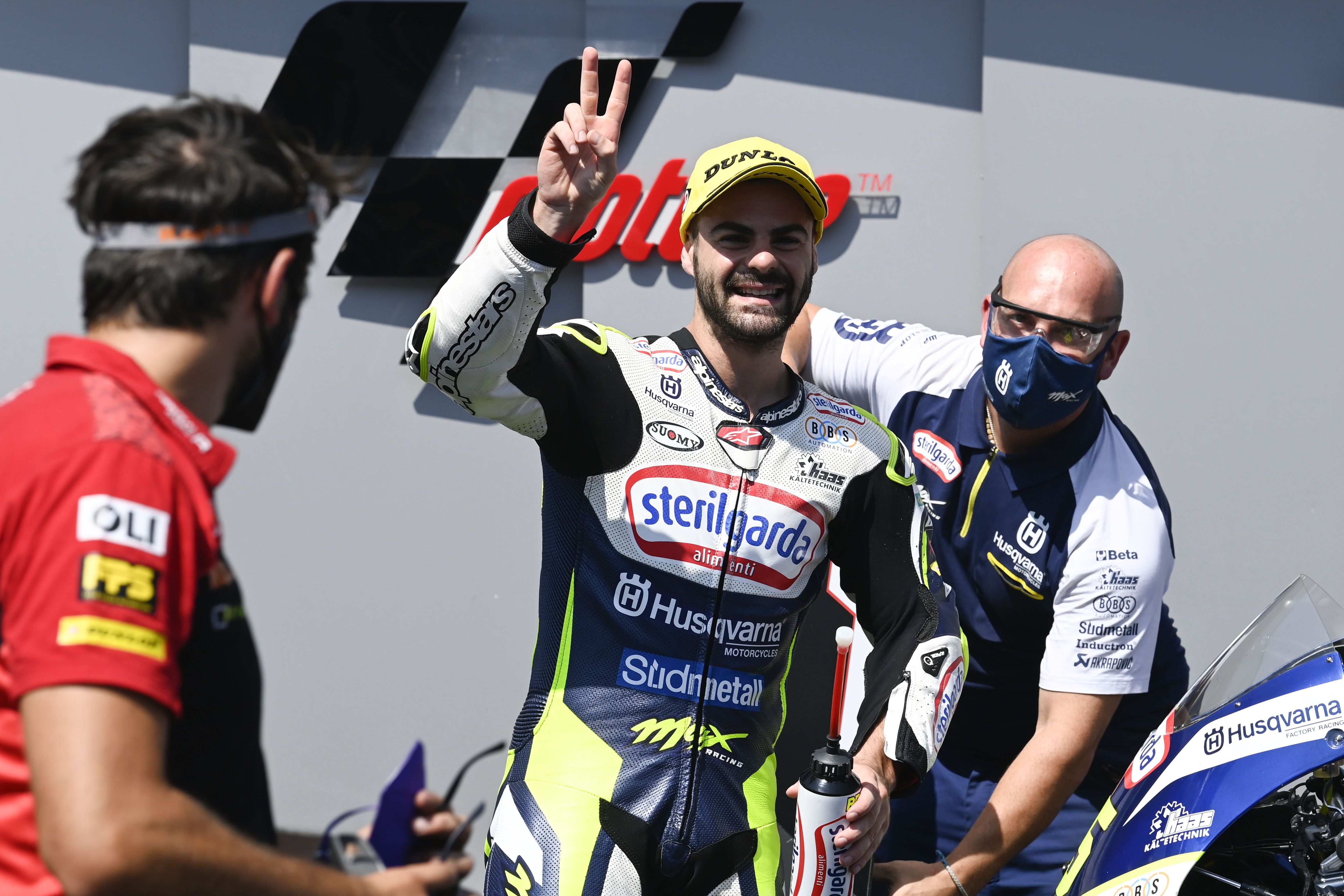 Pole de Romano Fenati en Austria cuatro años después