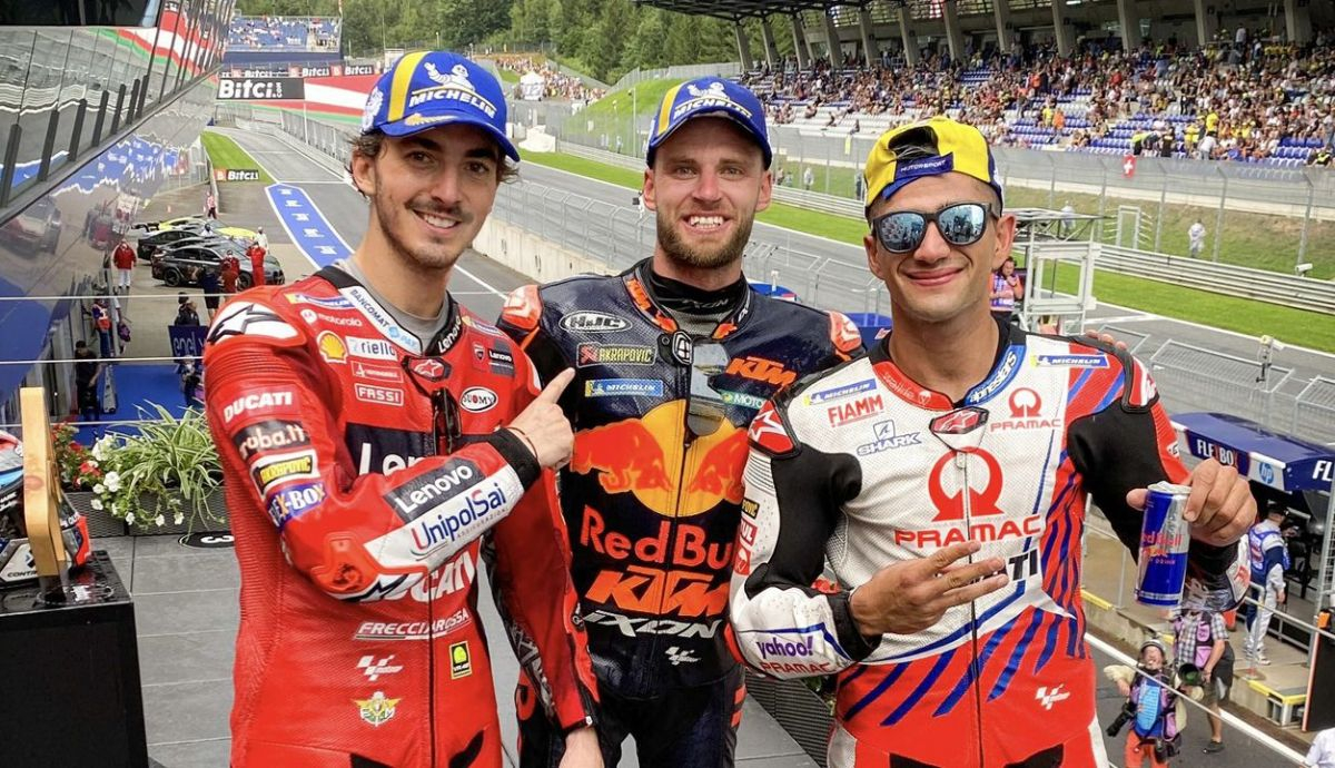 podio motogp austria podio motogp austria