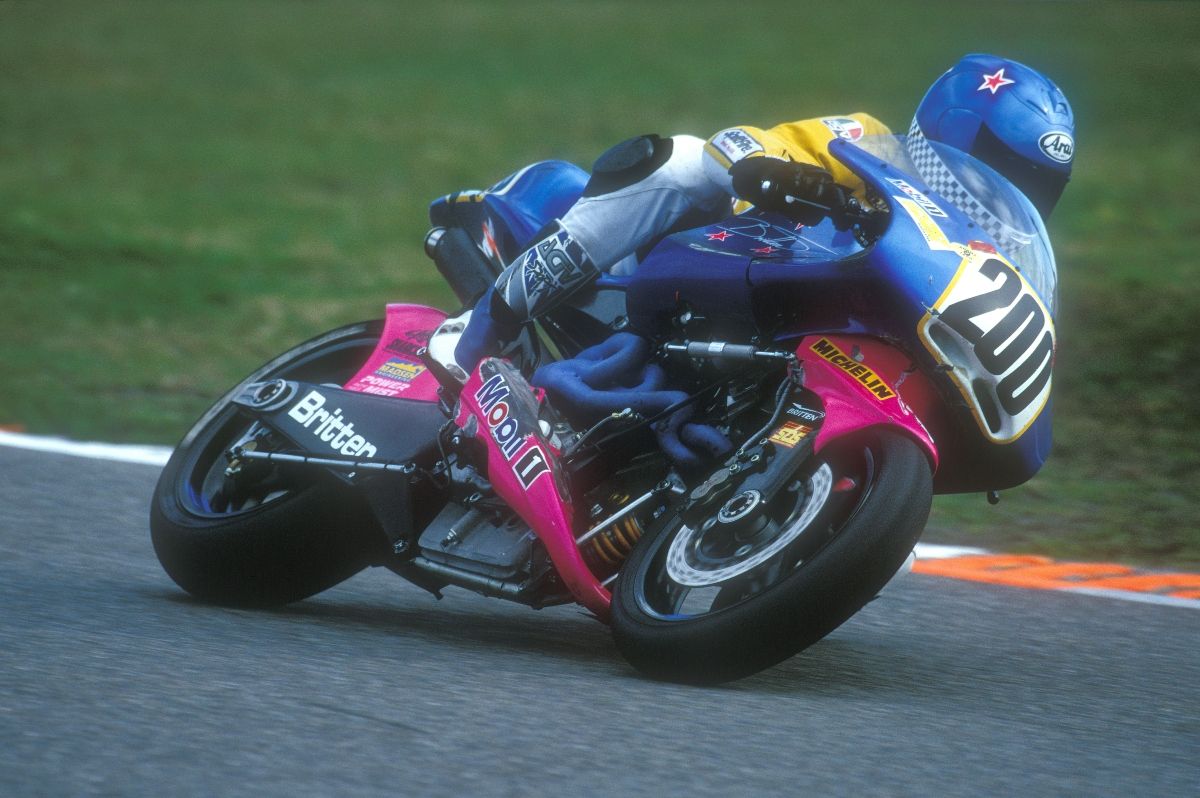 Modelo de moto creada por John Britten. Fuente: GoldandGoose