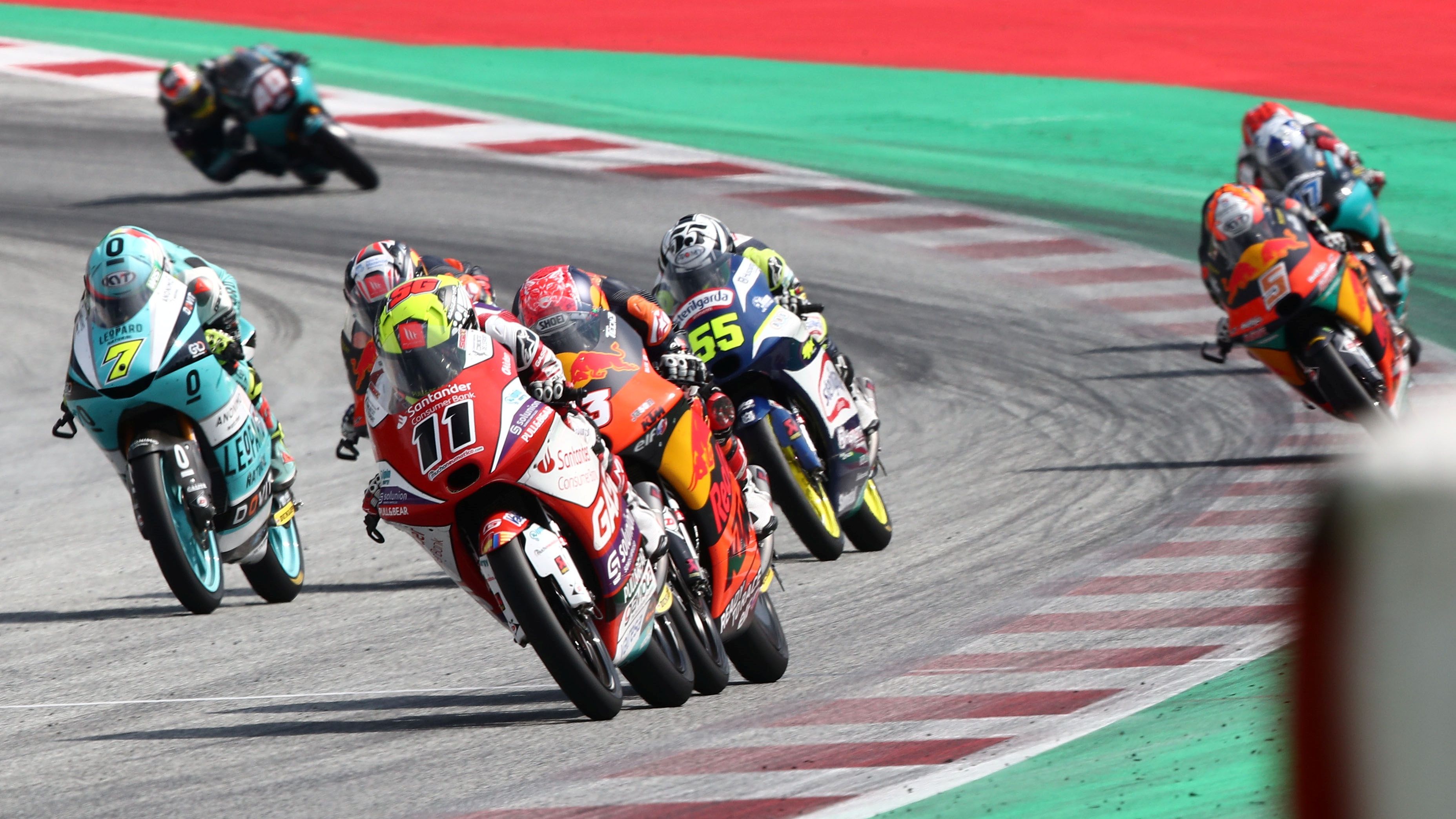 Sergio García vence ante Deniz Oncu, Dennis Foggia, Pedro Acosta y Romano Fenati