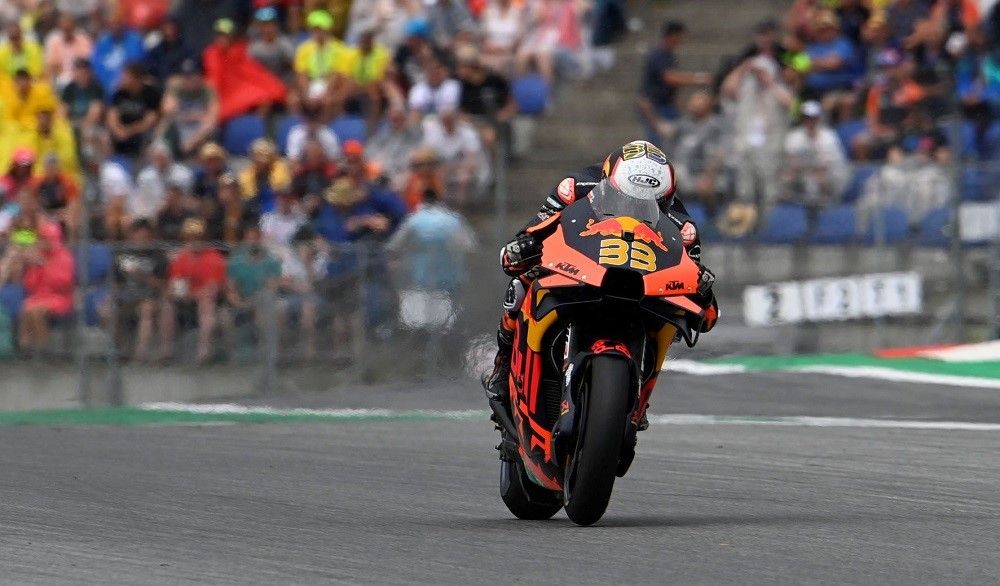 Brad Binder en la KTM. Fuente: Gold & Goose