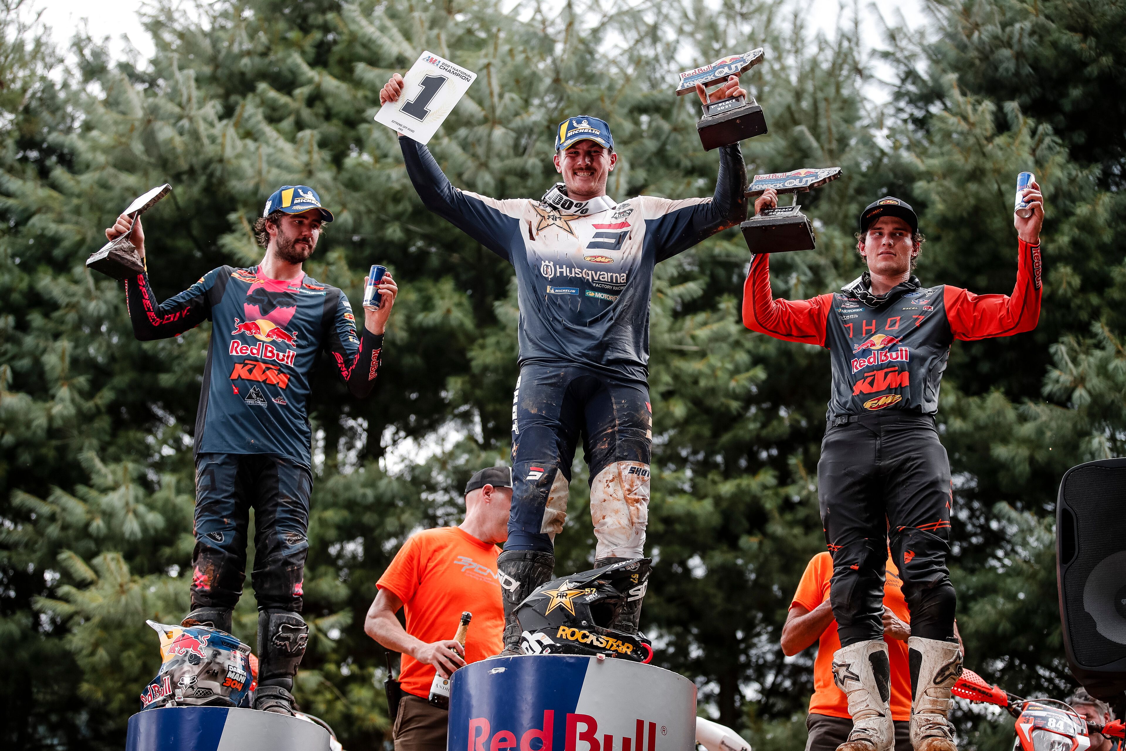 Billy Bolt, Manuel Lettenbichler, Trystan Hart HEWC 2021 Rnd5 Red Bull TKO