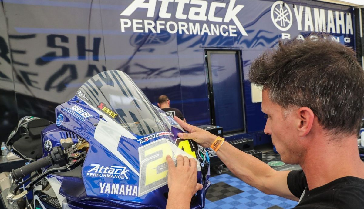 Toni Elías volvía al MotoAmerica con la Yamaha de Josh Herrin Toni Elías volvía al MotoAmerica con la Yamaha de Josh Herrin