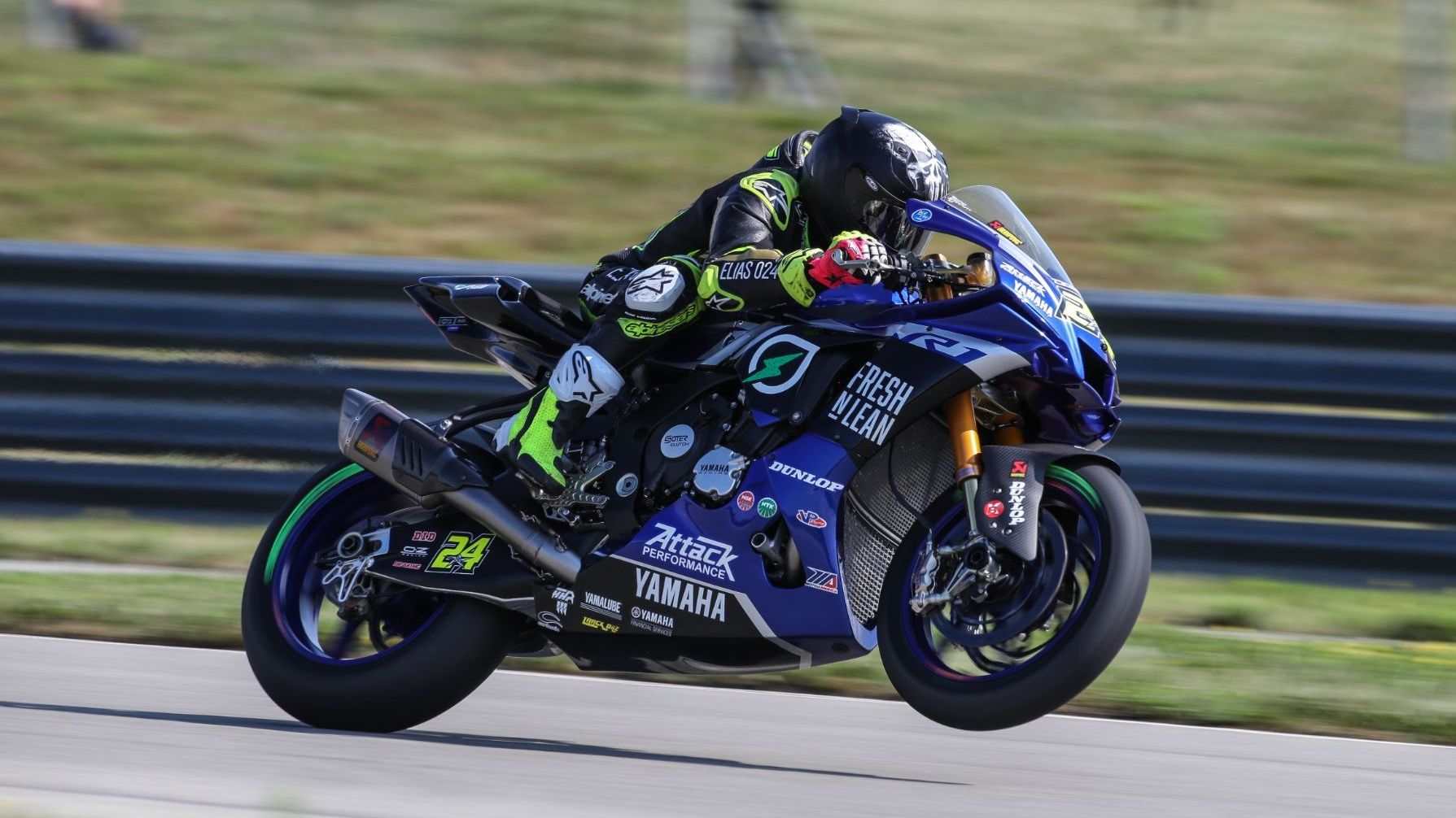 Toni Elías regresó al MotoAmerica a lo grande con un podio en la primera carrera
