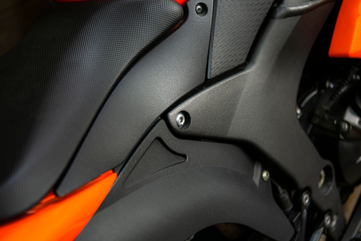 Chasis de moto, cuyo modelo anterior fue ideado por Antonio Cobas. Fuente: iStock / Carlos Ivan Gil