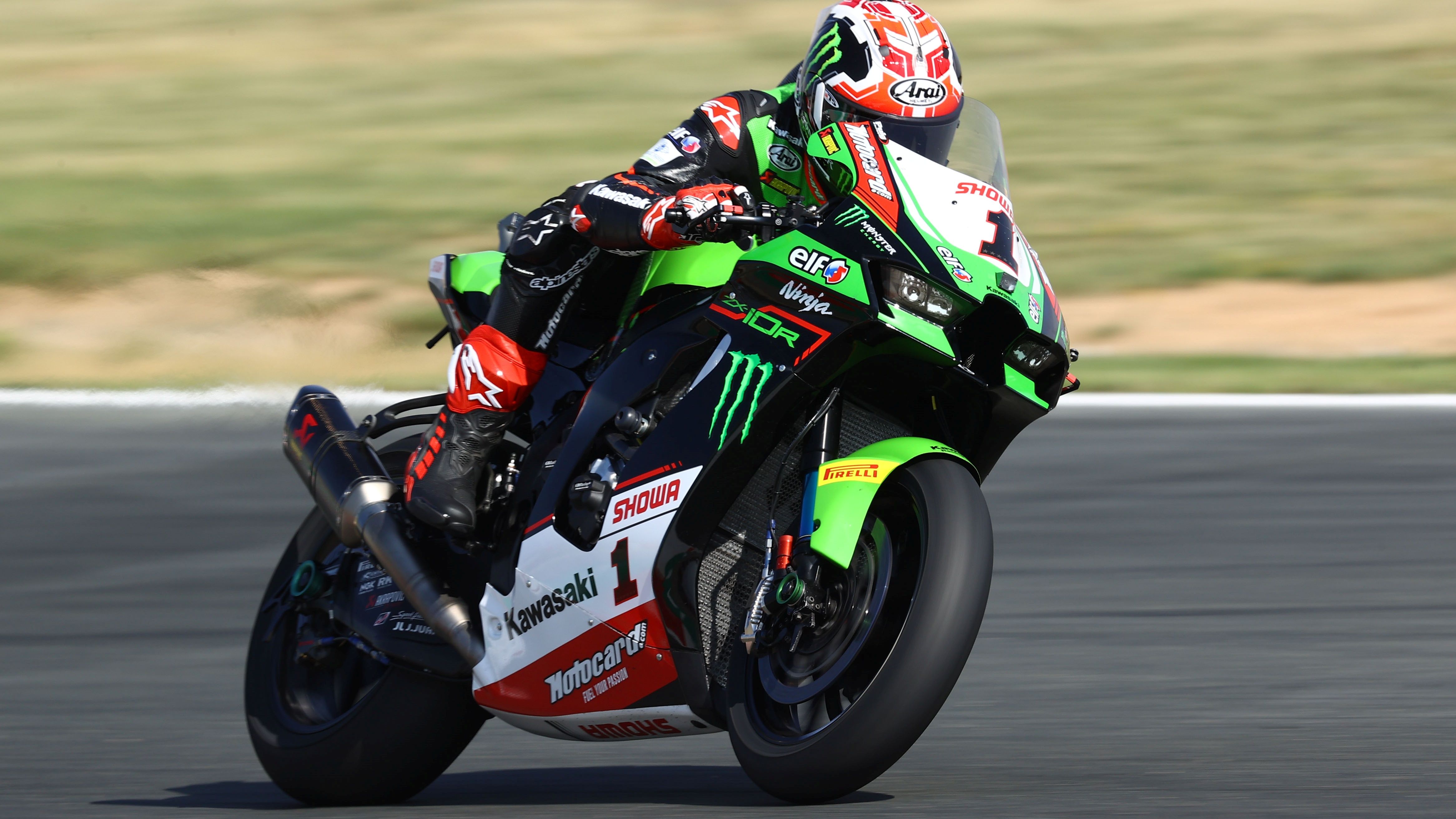 Jonathan Rea ha comenzado la ronda de Navarra en lo alto