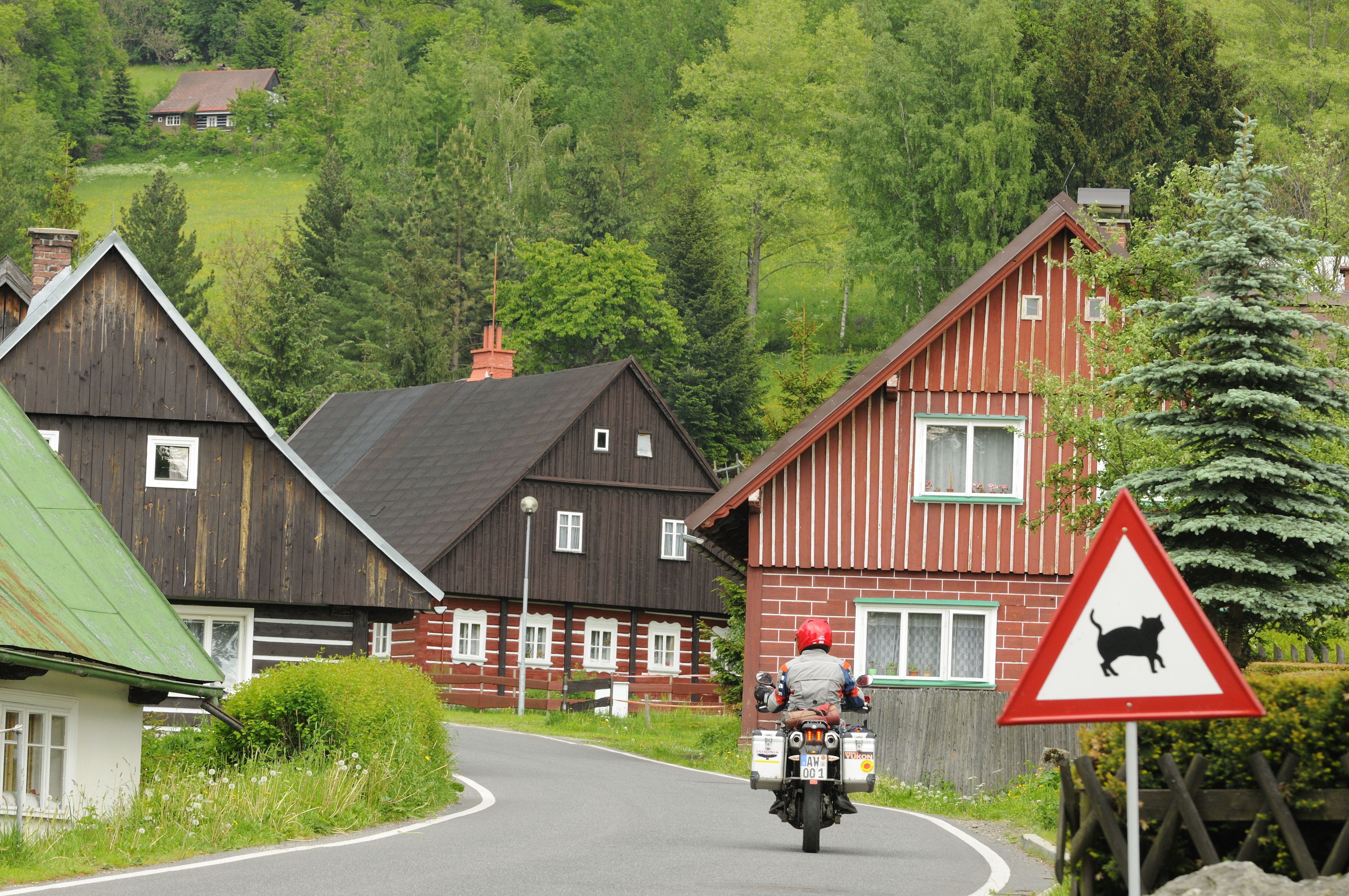 Eslovaquia en moto.