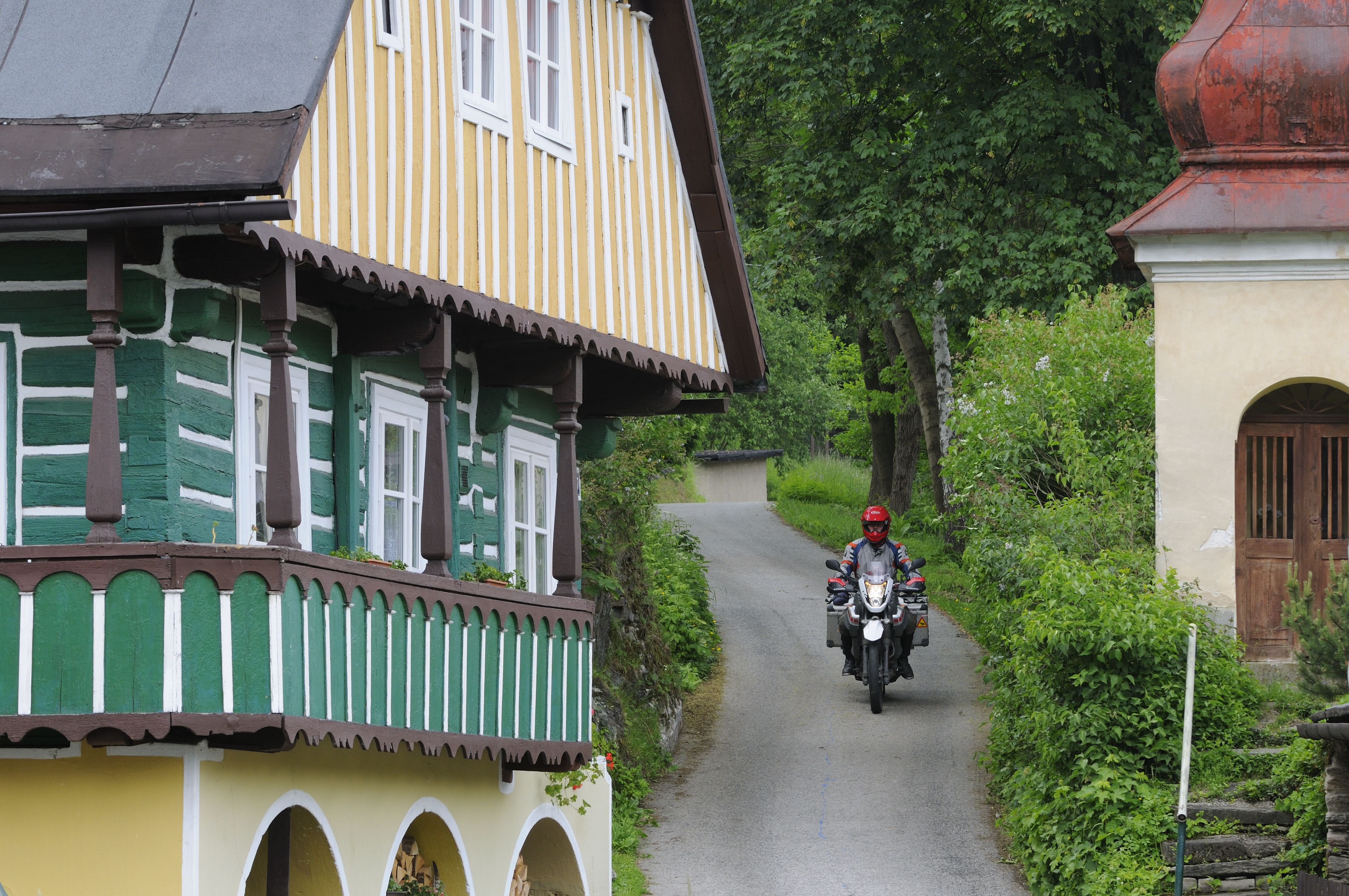 Eslovaquia en moto.