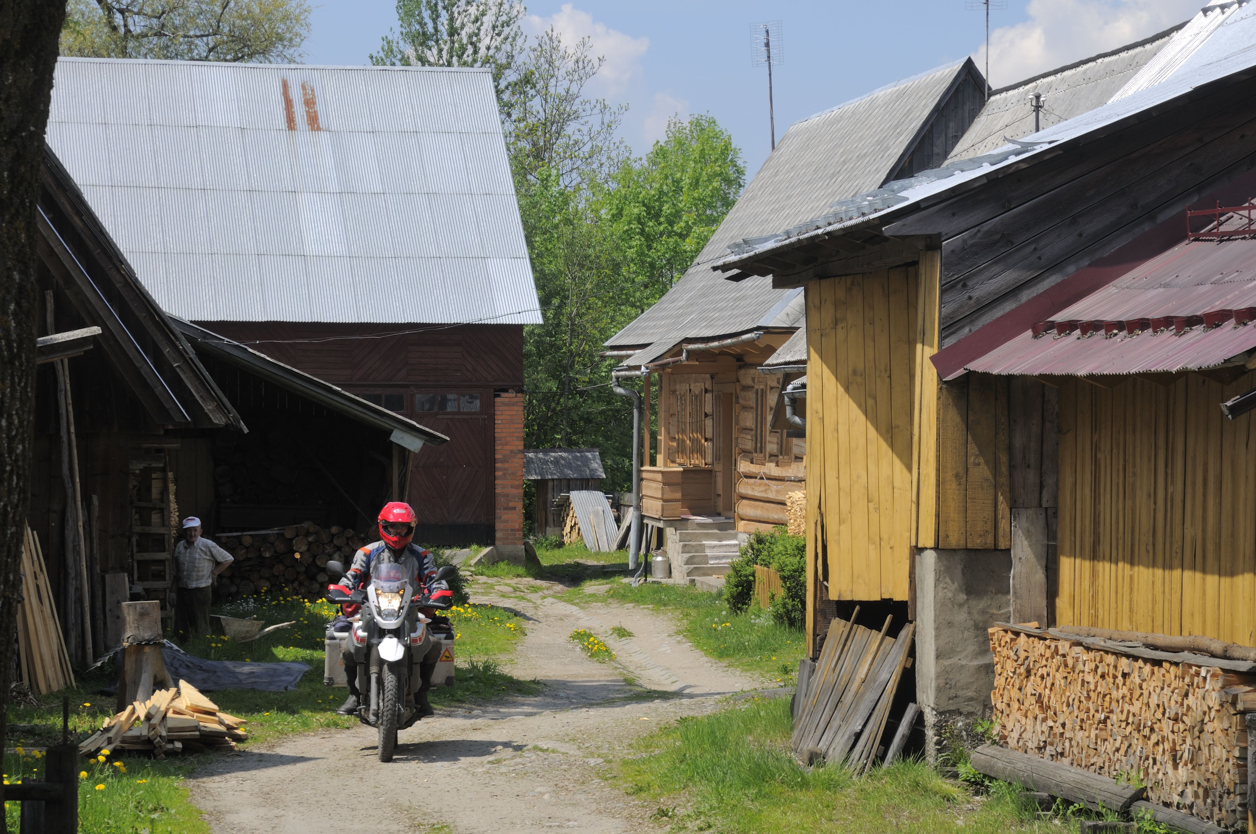 Eslovaquia en moto.