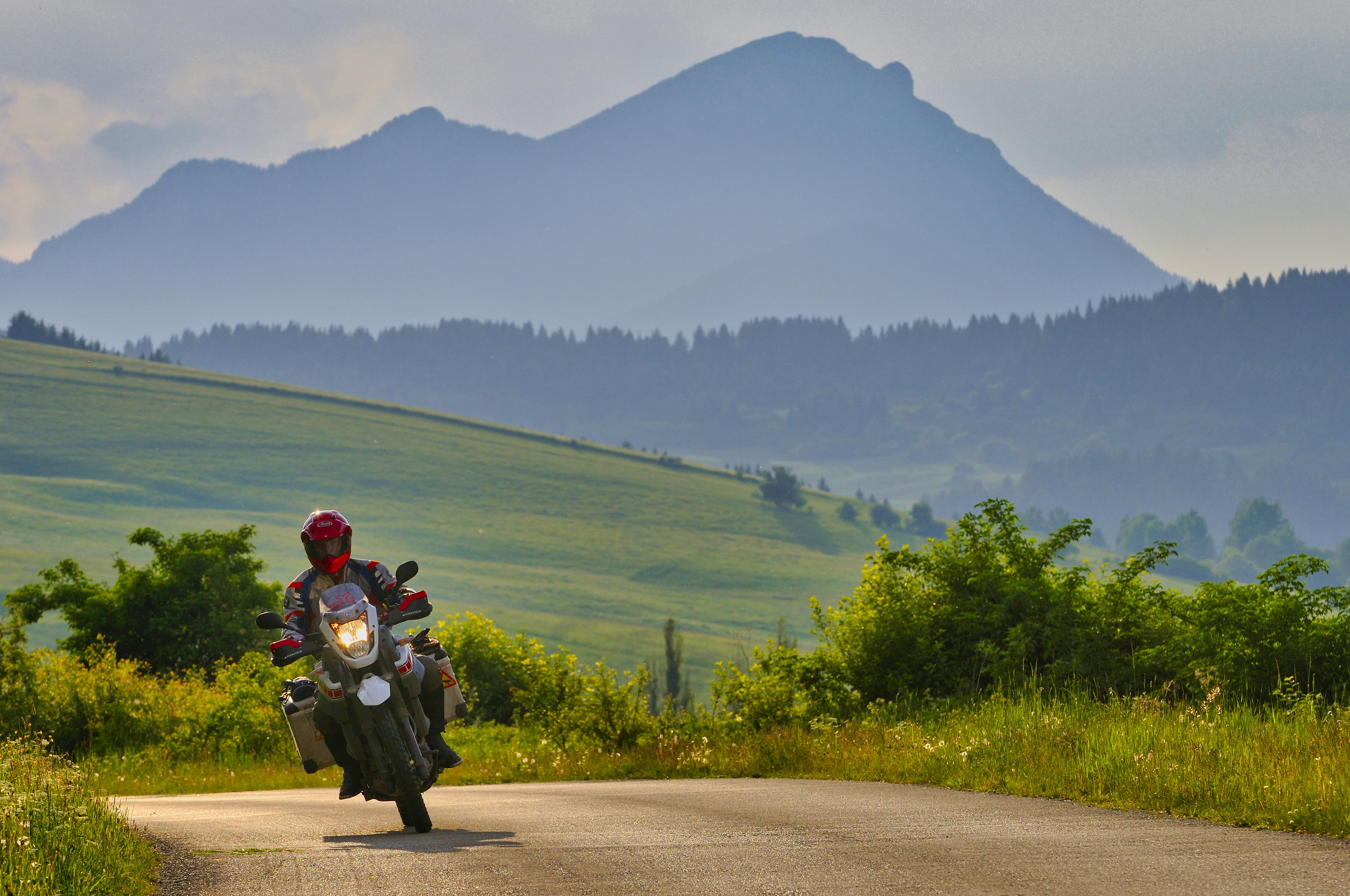 Eslovaquia en moto.
