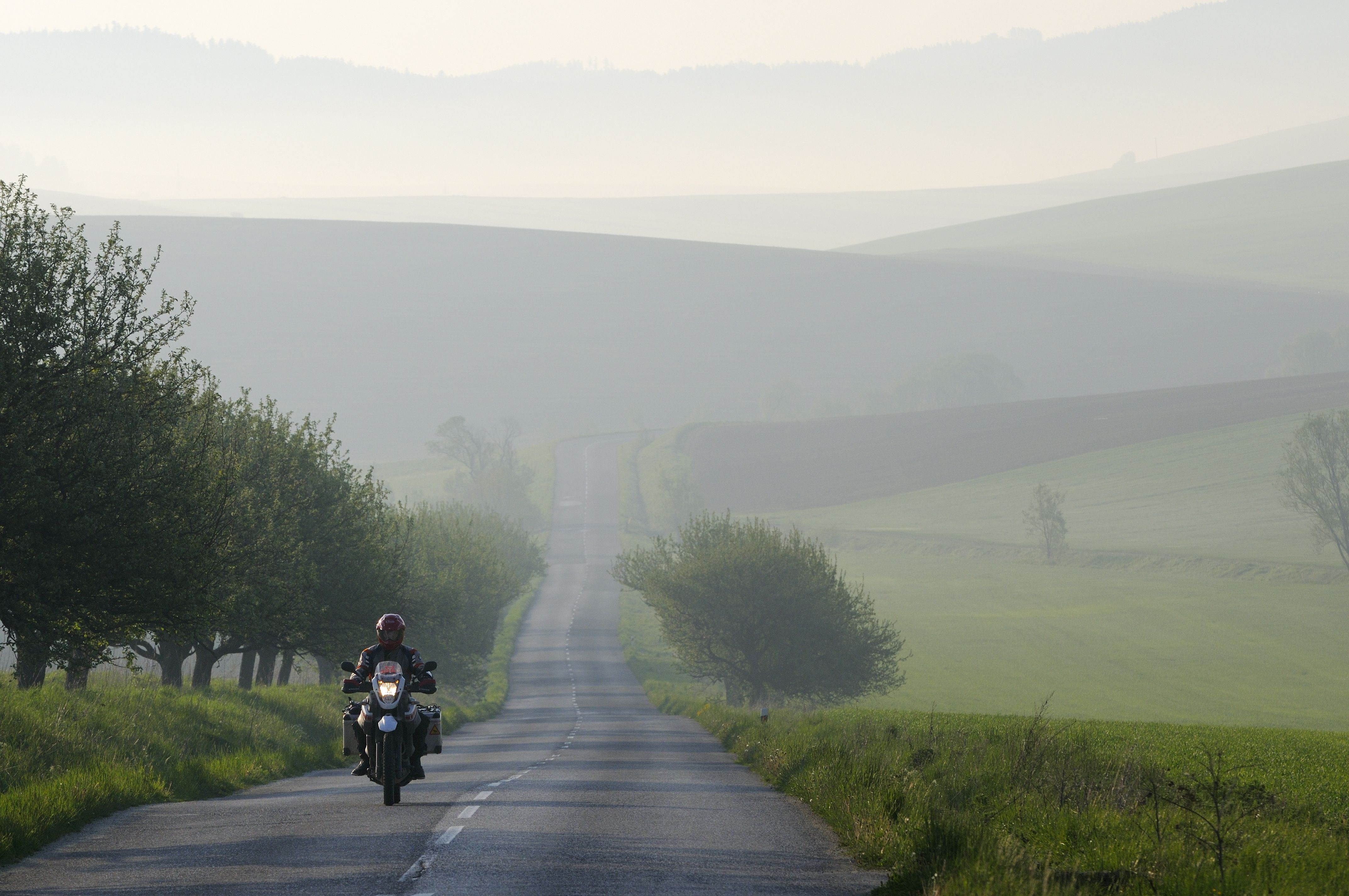 Viaje en moto por Eslovaquia, Polonia y la República Checa.