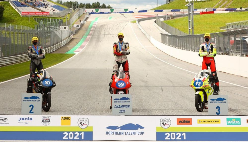 Jakub Gurecky, campeón de la Northern Talent Cup 2021 ante Lorenz Luciano y Rossi Moor Jakub Gurecky, campeón de la Northern Talent Cup 2021 ante Lorenz Luciano y Rossi Moor