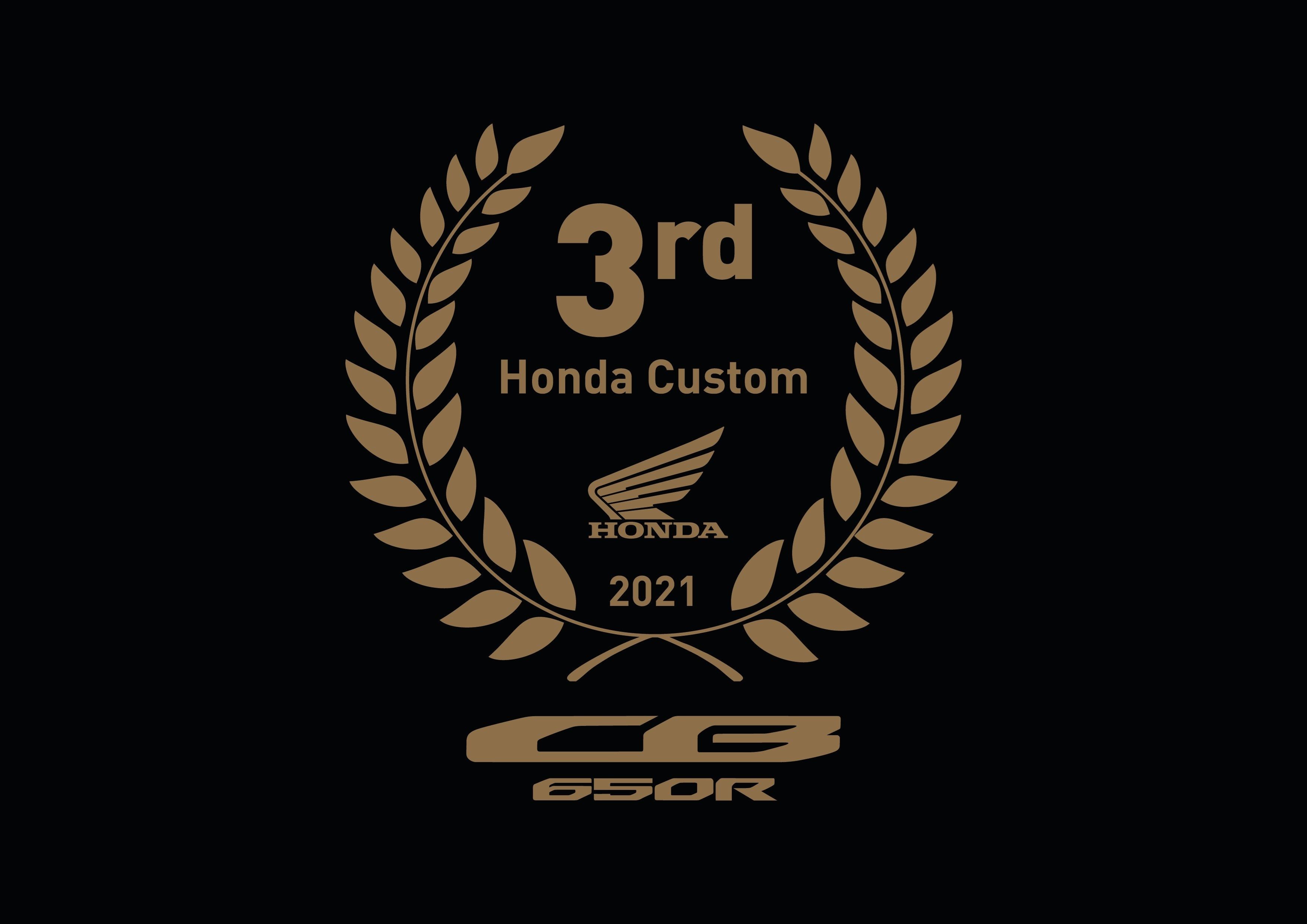 Honda anuncia la CB650R ganadora del concurso European Honda Customs 2021