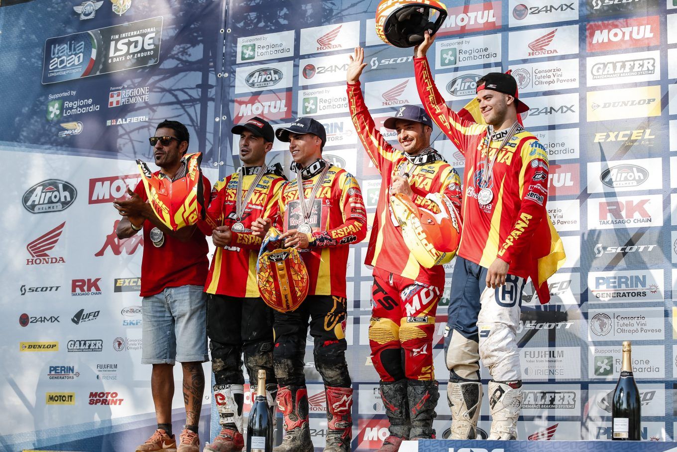 ISDE 2021. España segunda en Trofeo.