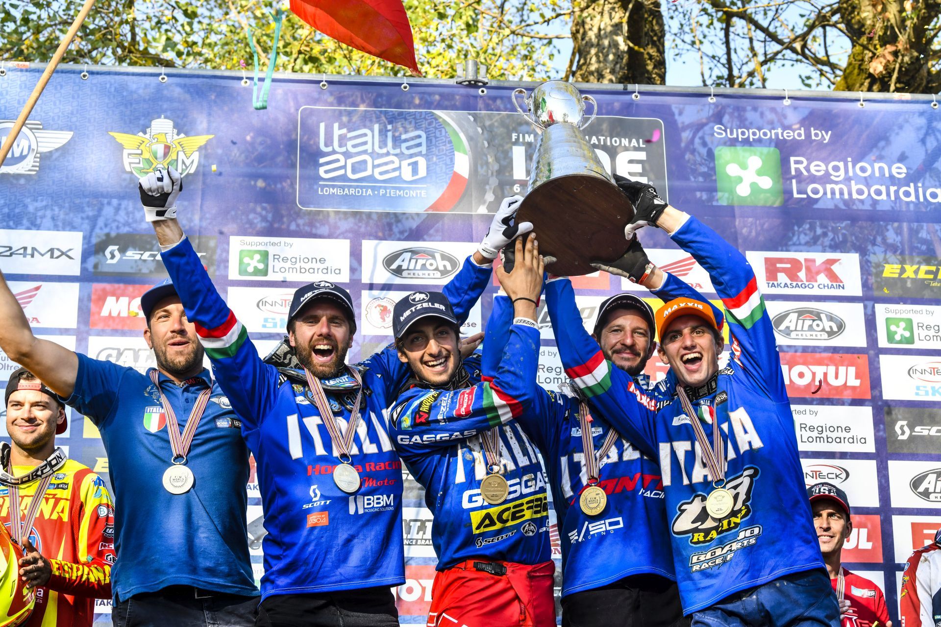 ISDE de Italia 2021 World Trophy Italia ganadores